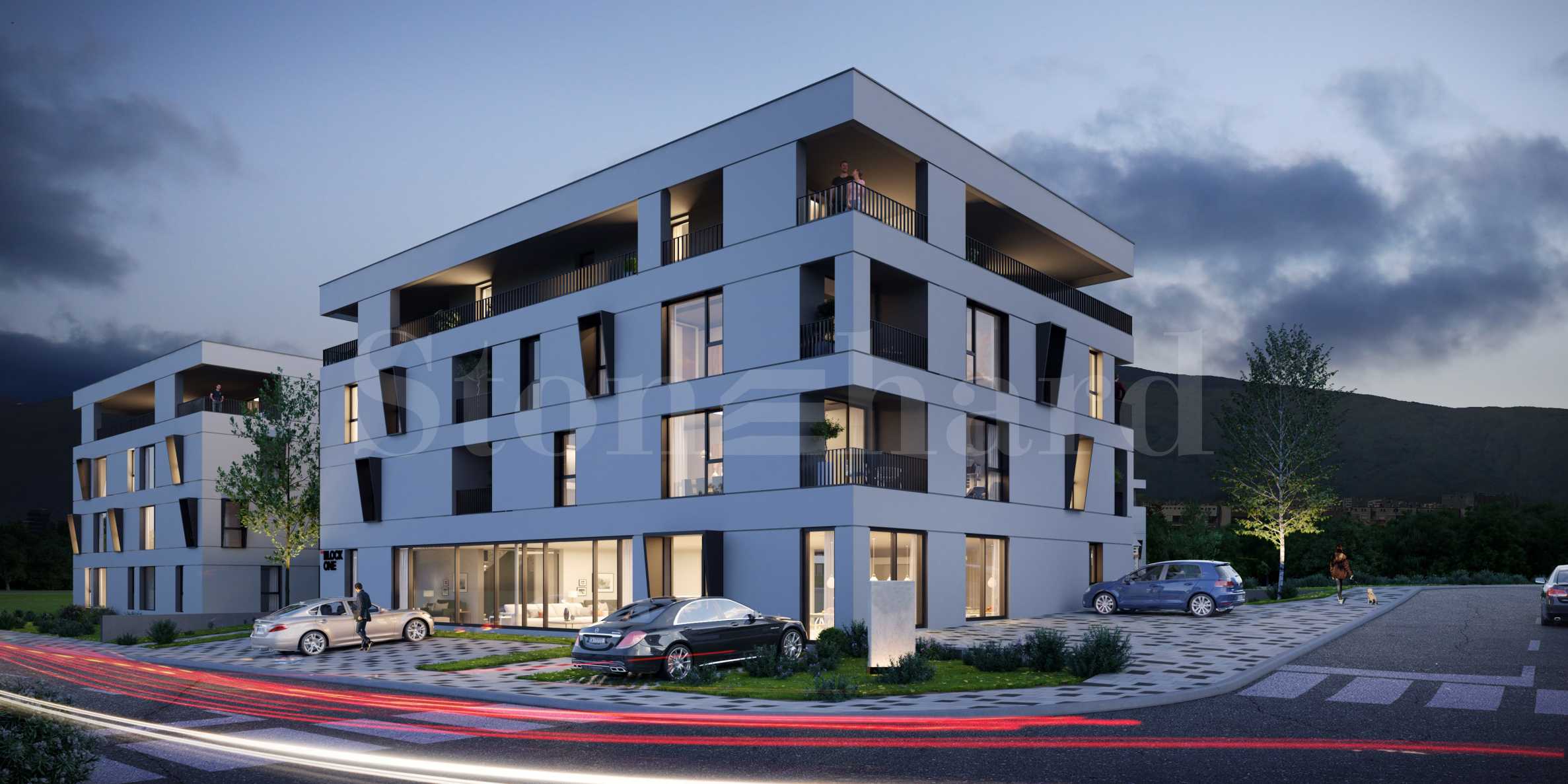 New residential complex in 