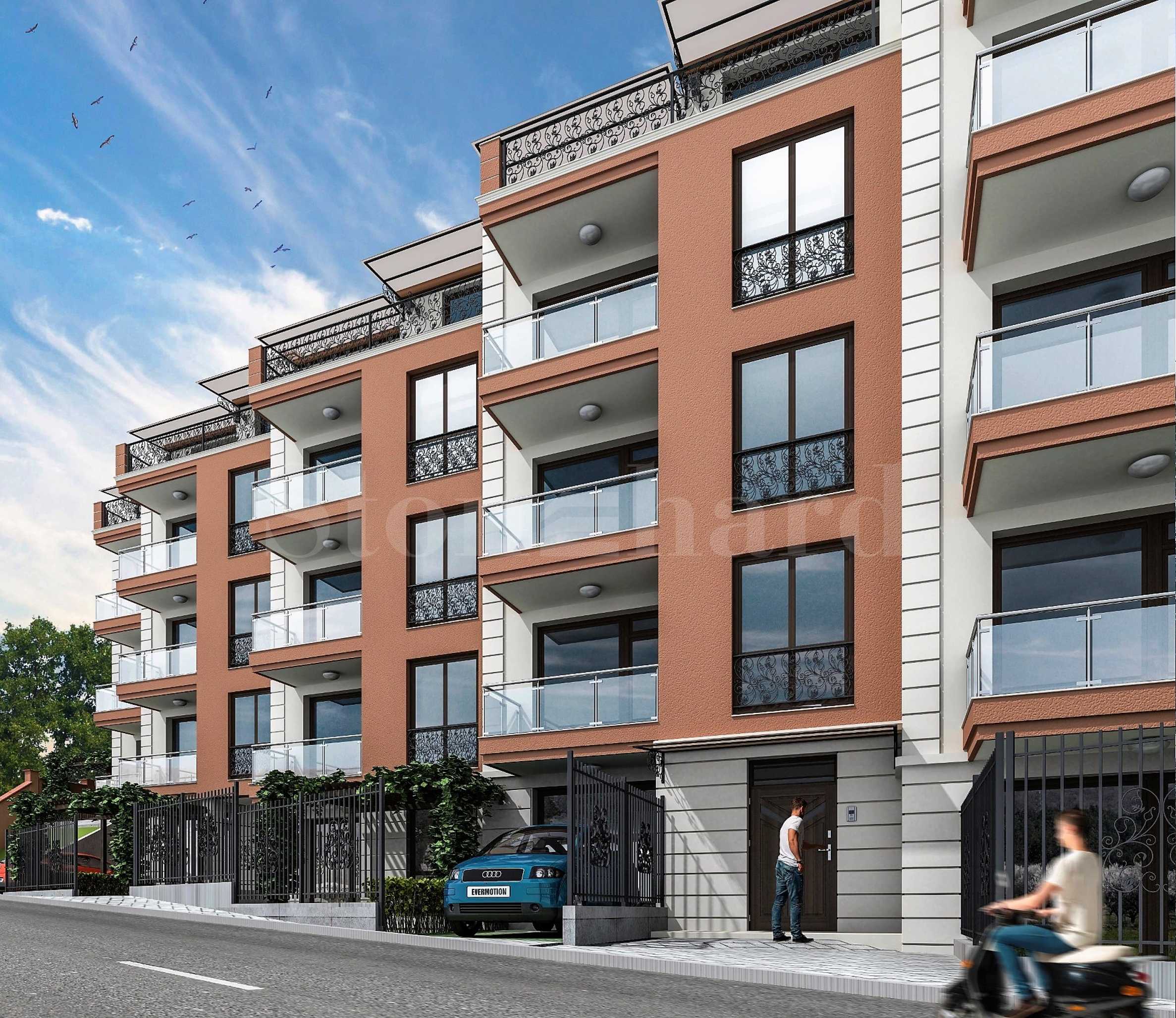 Apartments with sea view and parking spaces in 