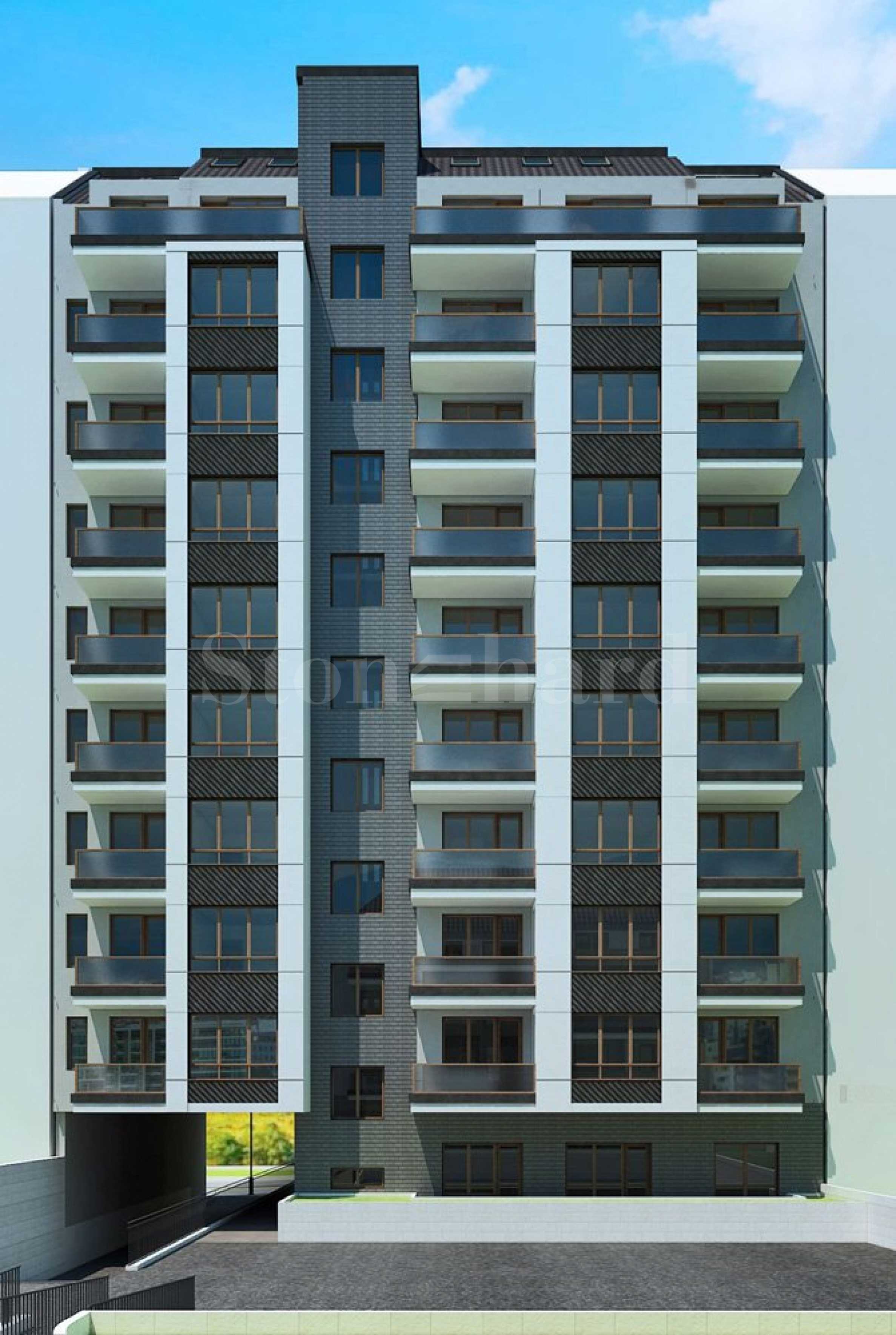New apartments, offices and shops next to Gorna Banya metro station2 - Stonehard