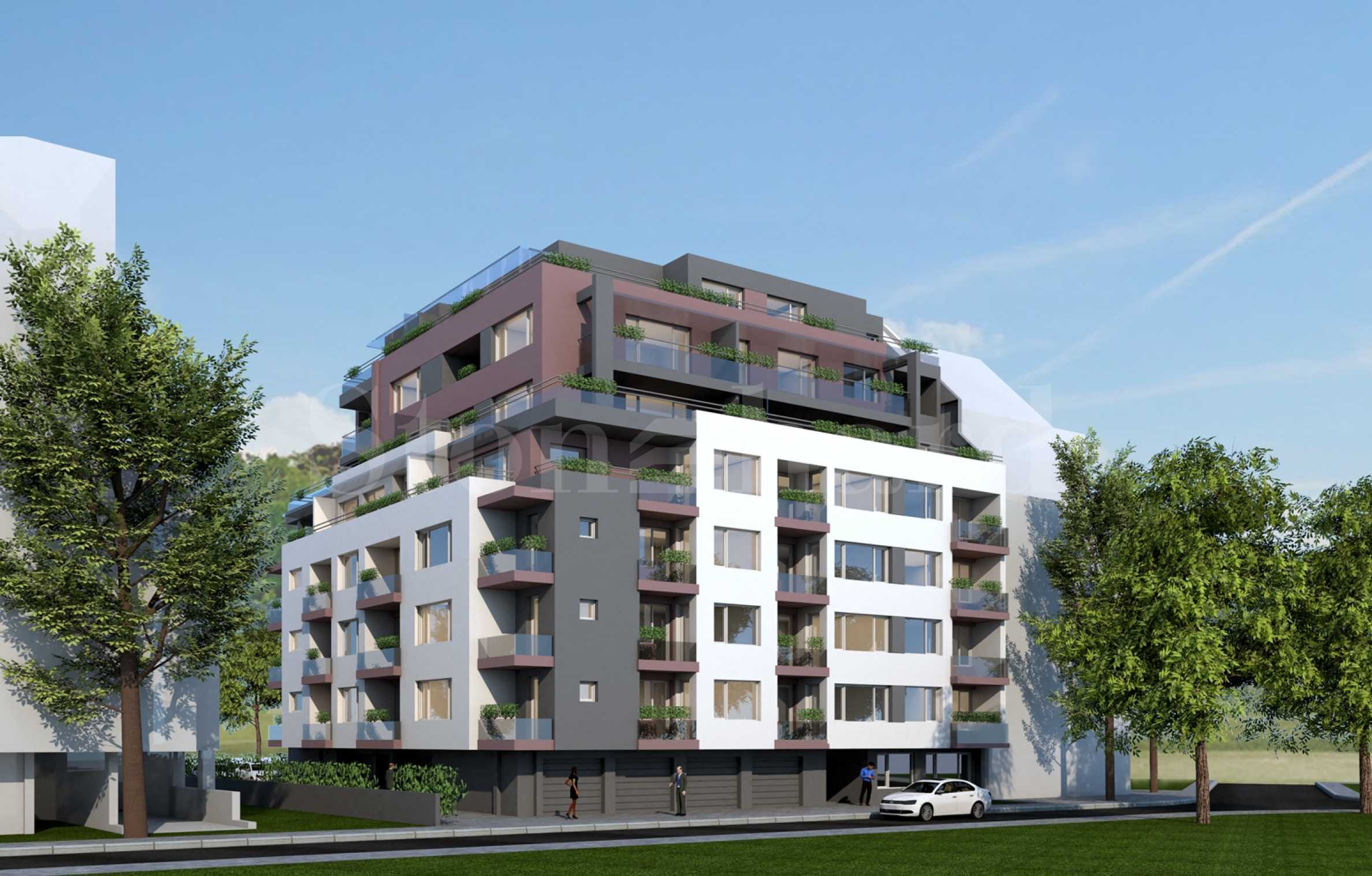 Spacious apartments in a new building next to the Rowing Base1 - Stonehard