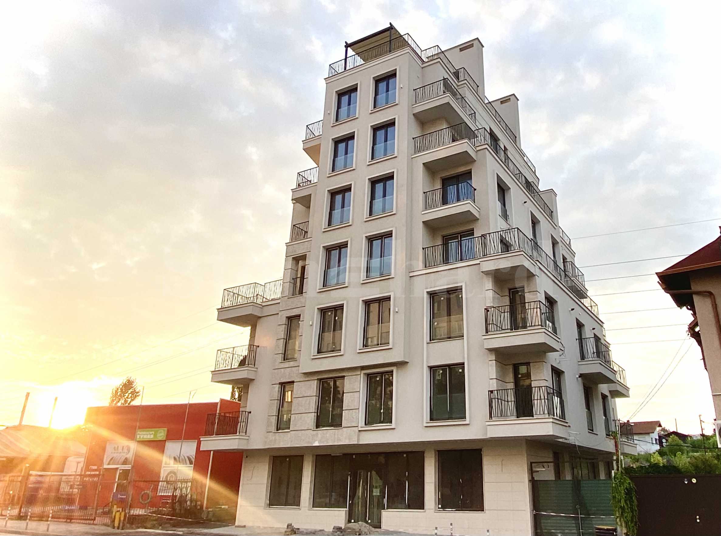 Apartments in a new modern building in 