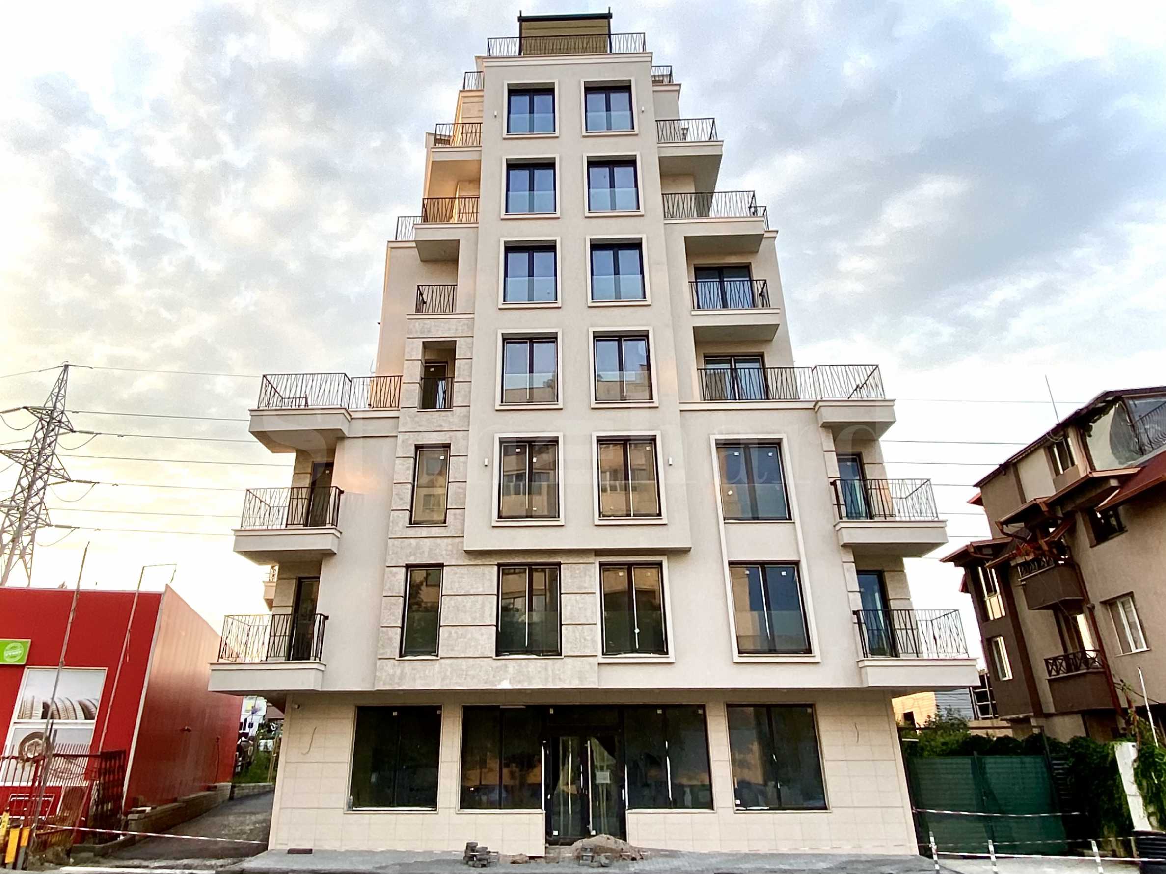 Apartments in a new modern building in 