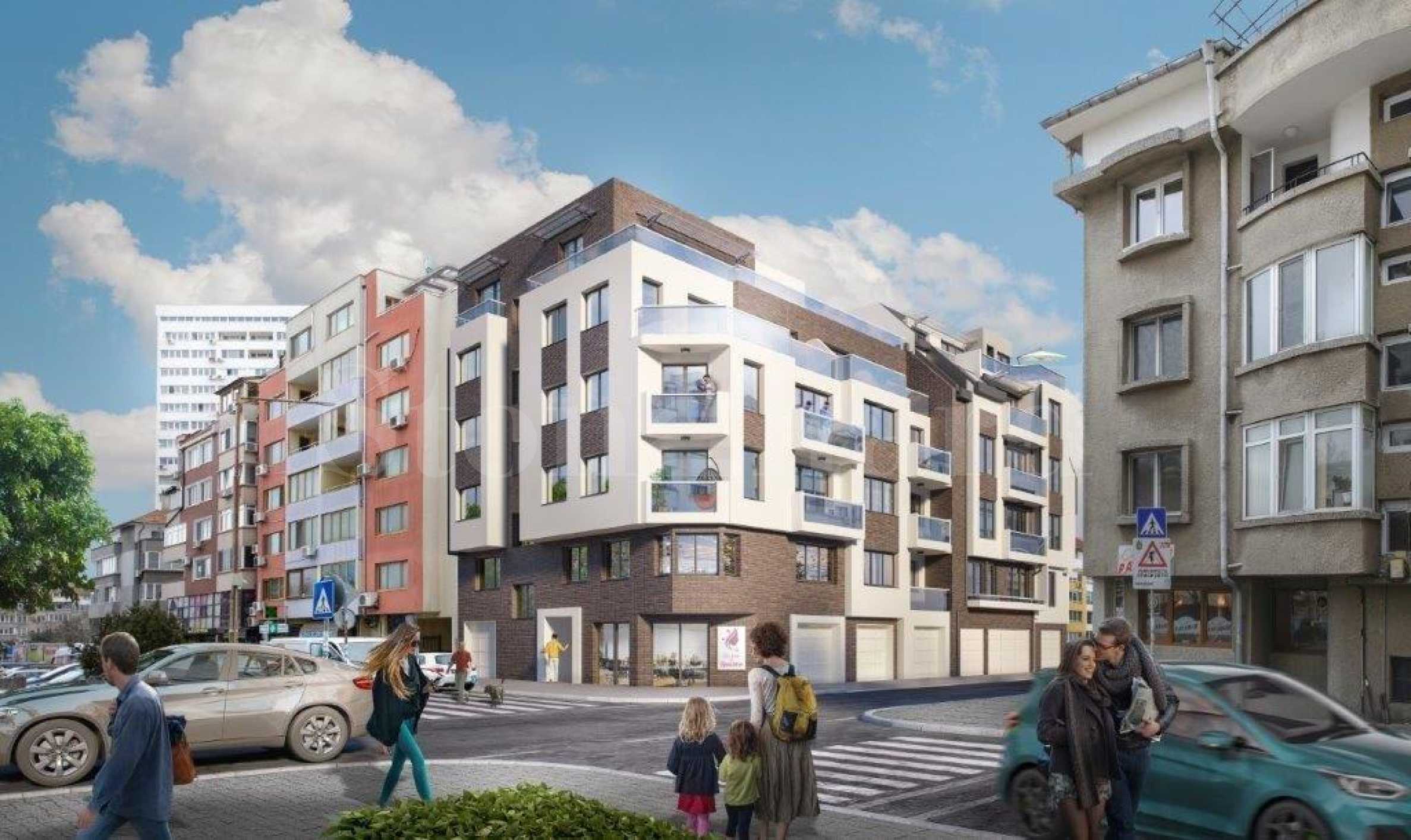 Apartments in two new buildings in 