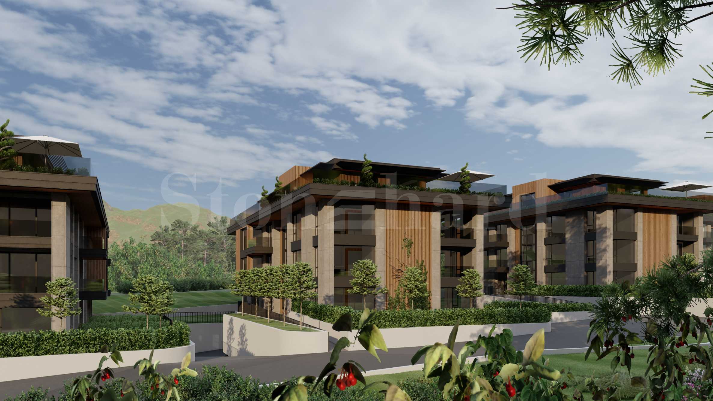 Residential complex with new apartments at the foot of Vitosha2 - Stonehard