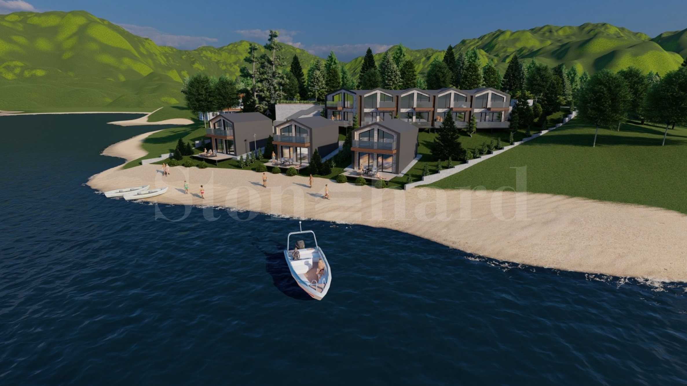 New houses with private beach and parking space on Batak Dam1 - Stonehard