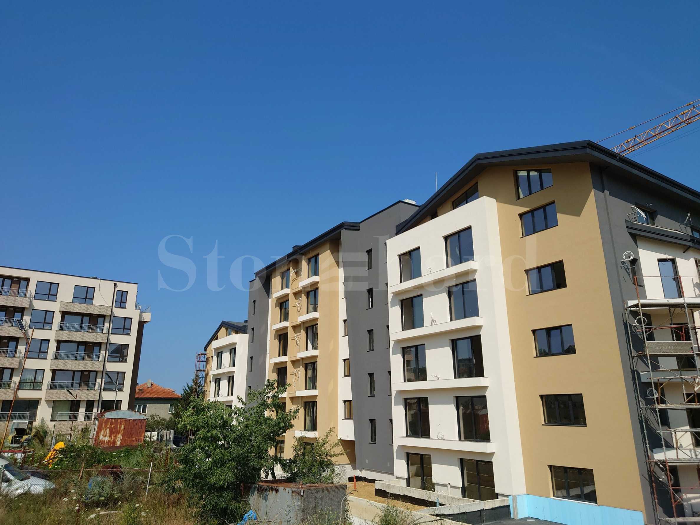 Apartments in a building in front of Act 15 in 