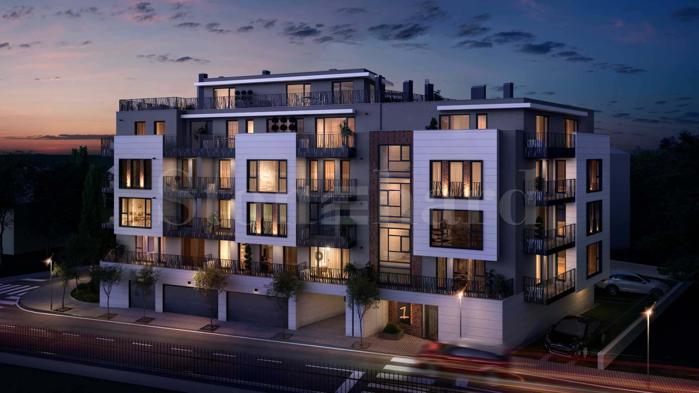 Apartments in a boutique complex meters from South Park, with views of Vitosha2 - Stonehard