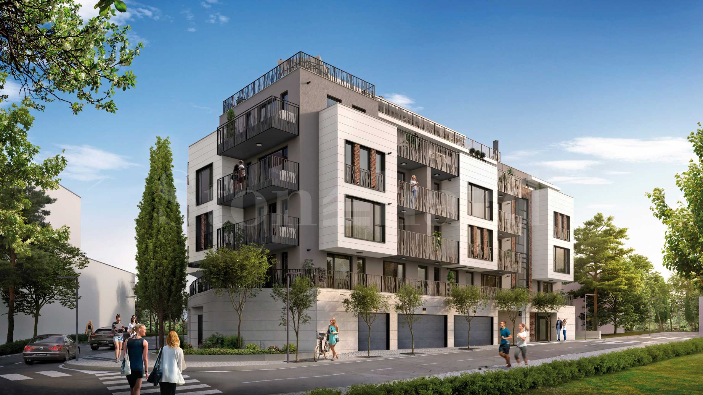 Apartments in a boutique complex meters from South Park, with views of Vitosha1 - Stonehard