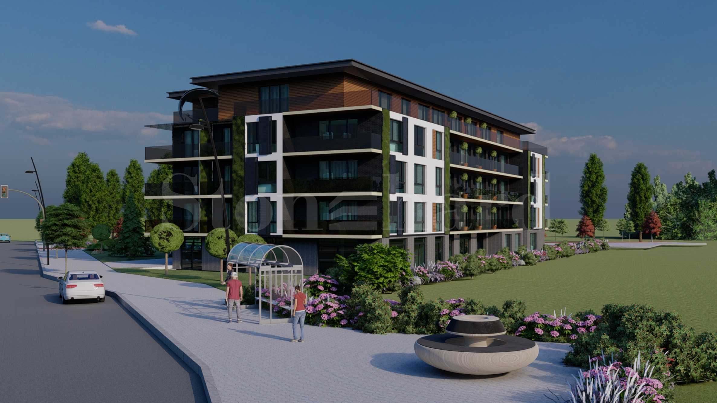 Апартаменти в нов комплекс до Гребната база в Пловдив  1 - Stonehard