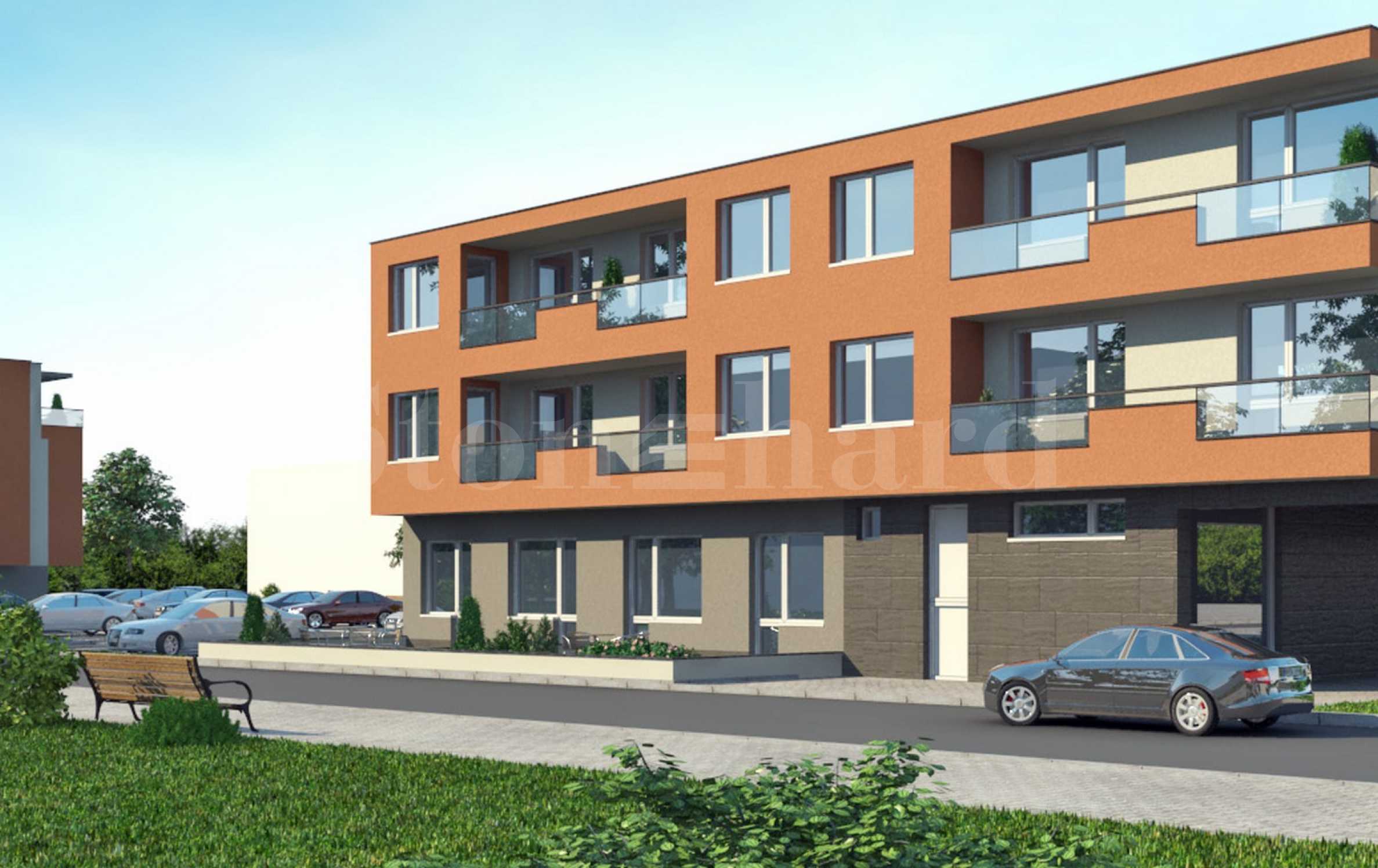 Apartments in a new complex in the district 