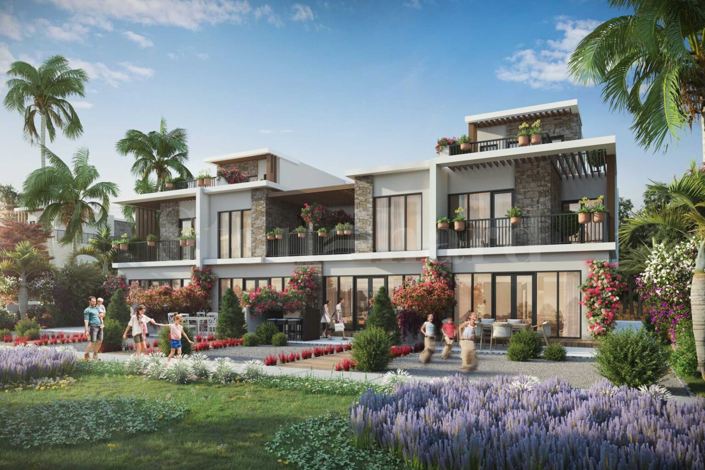 Houses and villas for sale in DAMAC Lagoons, Golf City1 - Stonehard