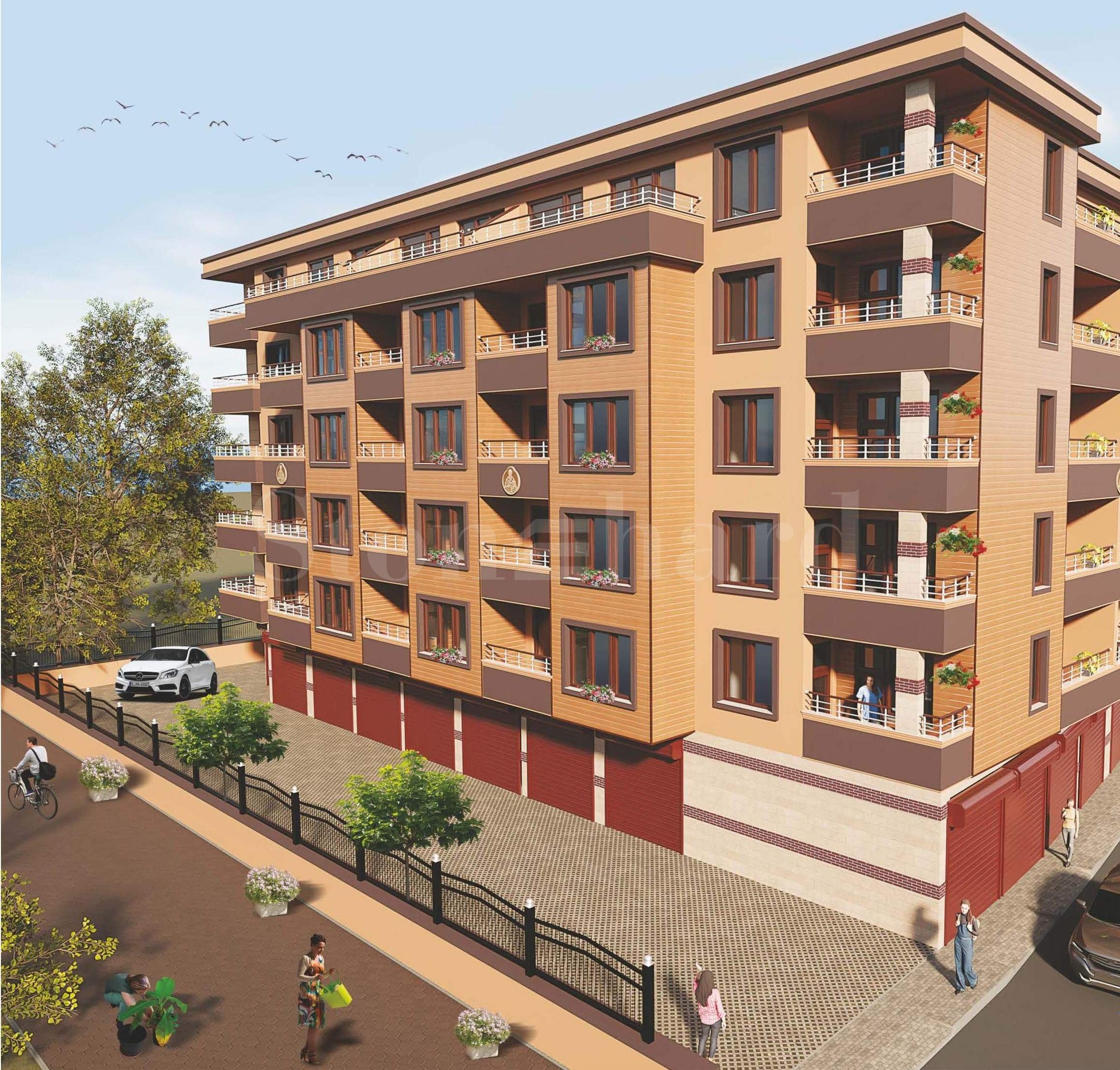 Apartments in a new building 700 m from the sea in Pomorie1 - Stonehard