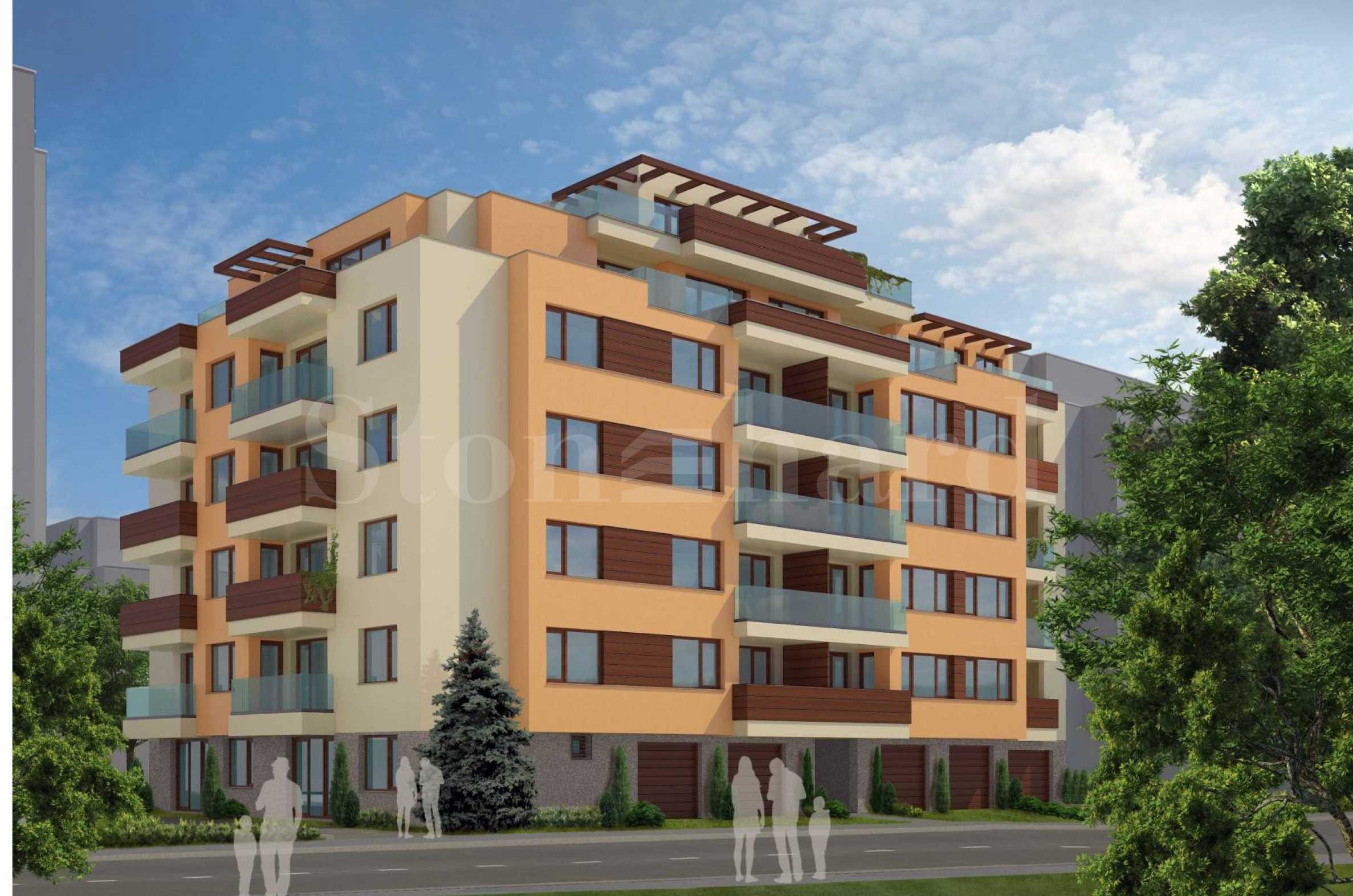 New building with apartments, parking lots and garages in "Lyulin 9" district1 - Stonehard