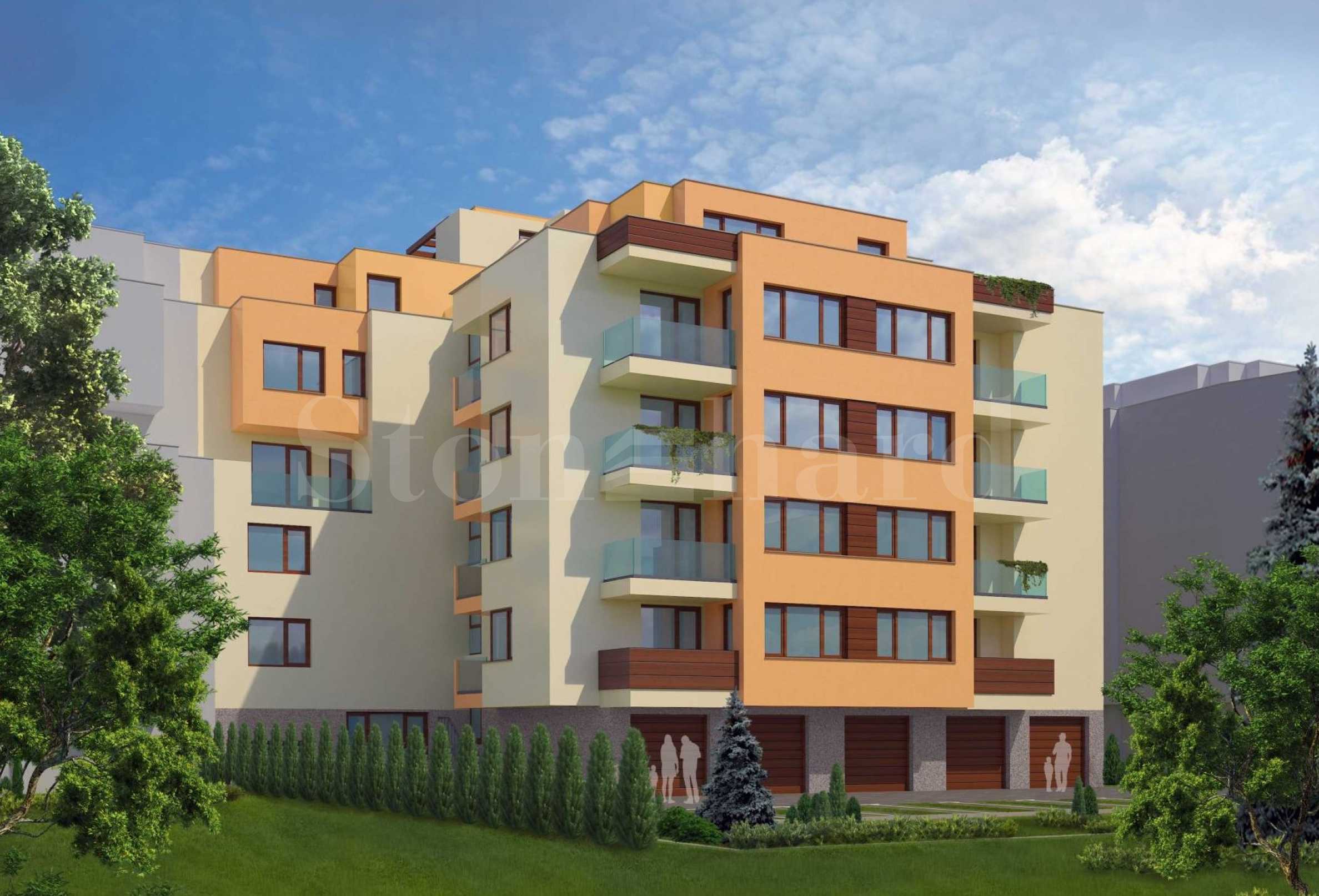 New building with apartments, parking lots and garages in "Lyulin 9" district2 - Stonehard