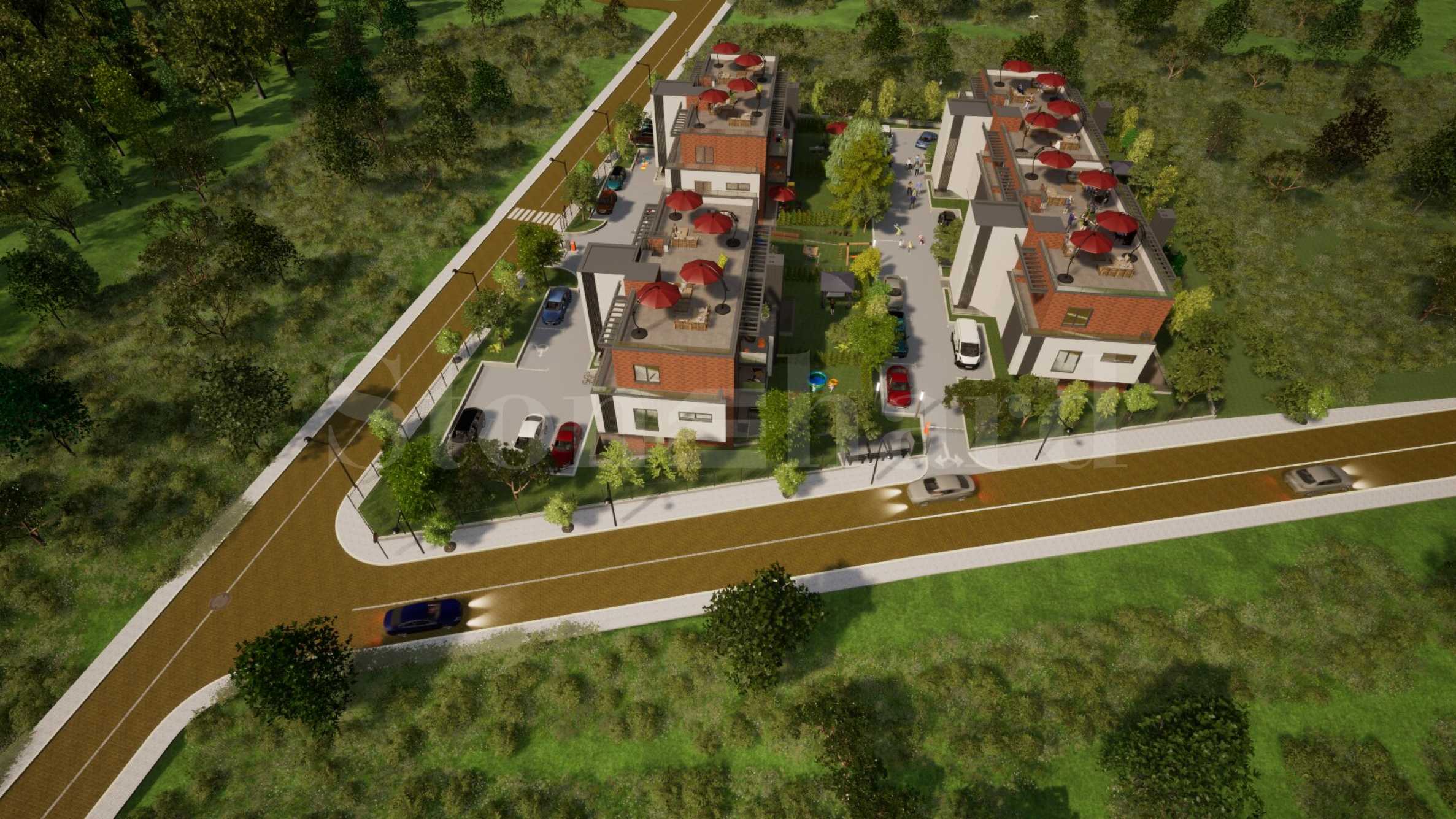 Building 3. Three-room apartments at the foot of Vitosha 2 - Stonehard