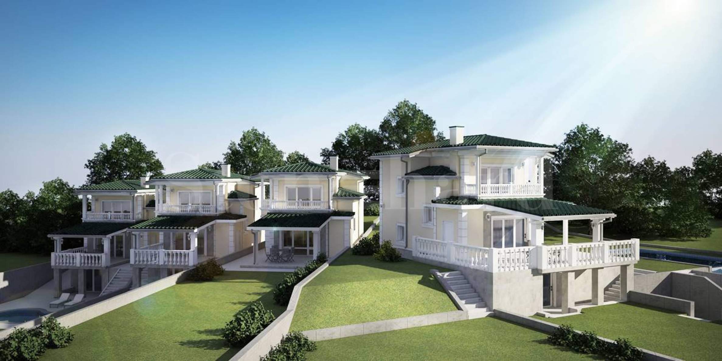 Brand new villas with pools & sea views1 - Stonehard