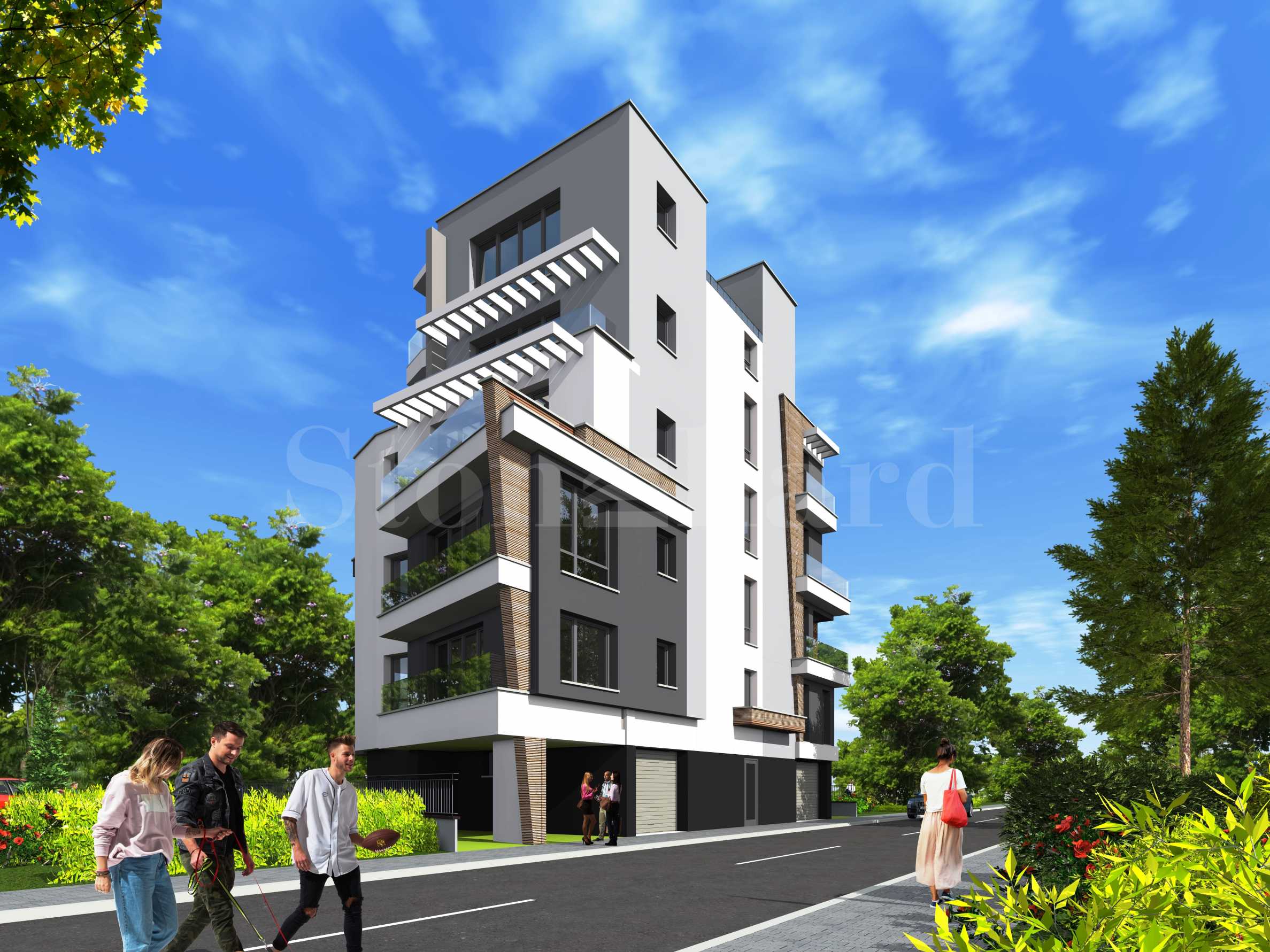 New apartments in a small boutique building in the Kyuchuk Paris district1 - Stonehard