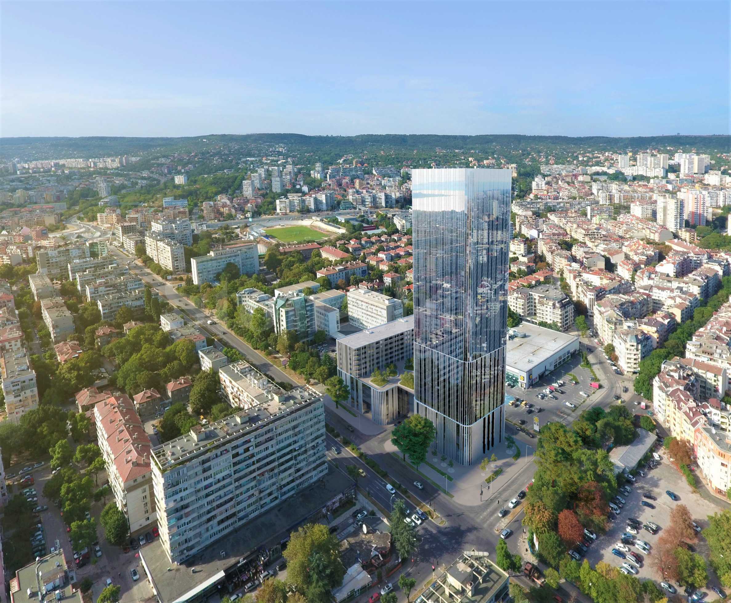 Preliminary sales of apartments in the new skyscraper in Varna1 - Stonehard