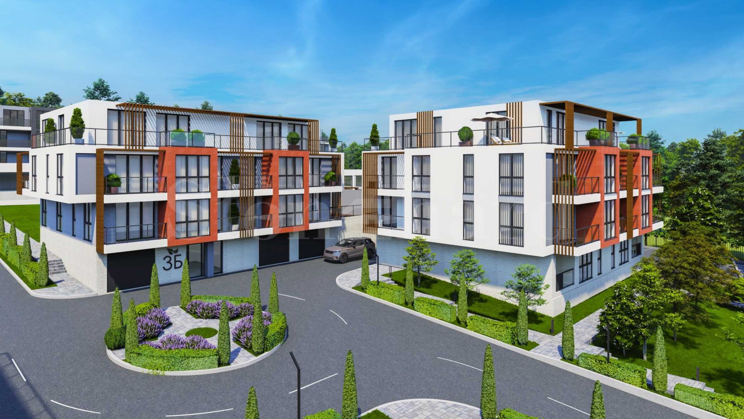Apartments in Building �3, in a complex with park and Business Center1 - Stonehard