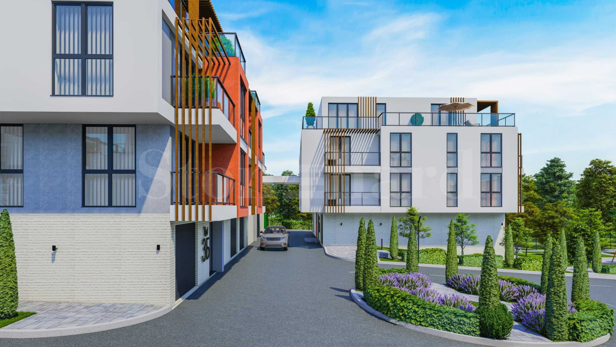 Apartments in Building �3, in a complex with park and Business Center2 - Stonehard