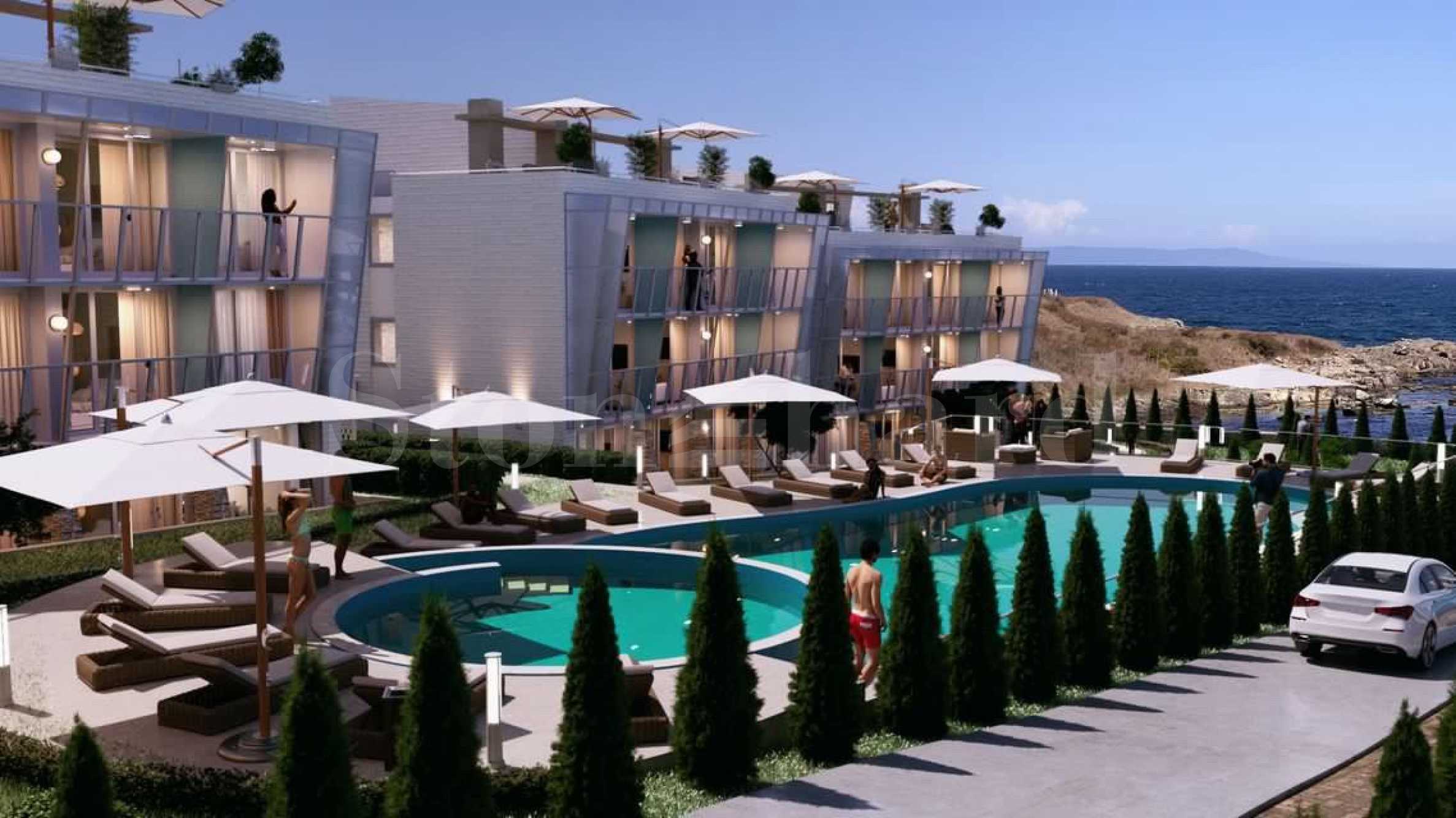 Modern complex with apartments on the beach1 - Stonehard