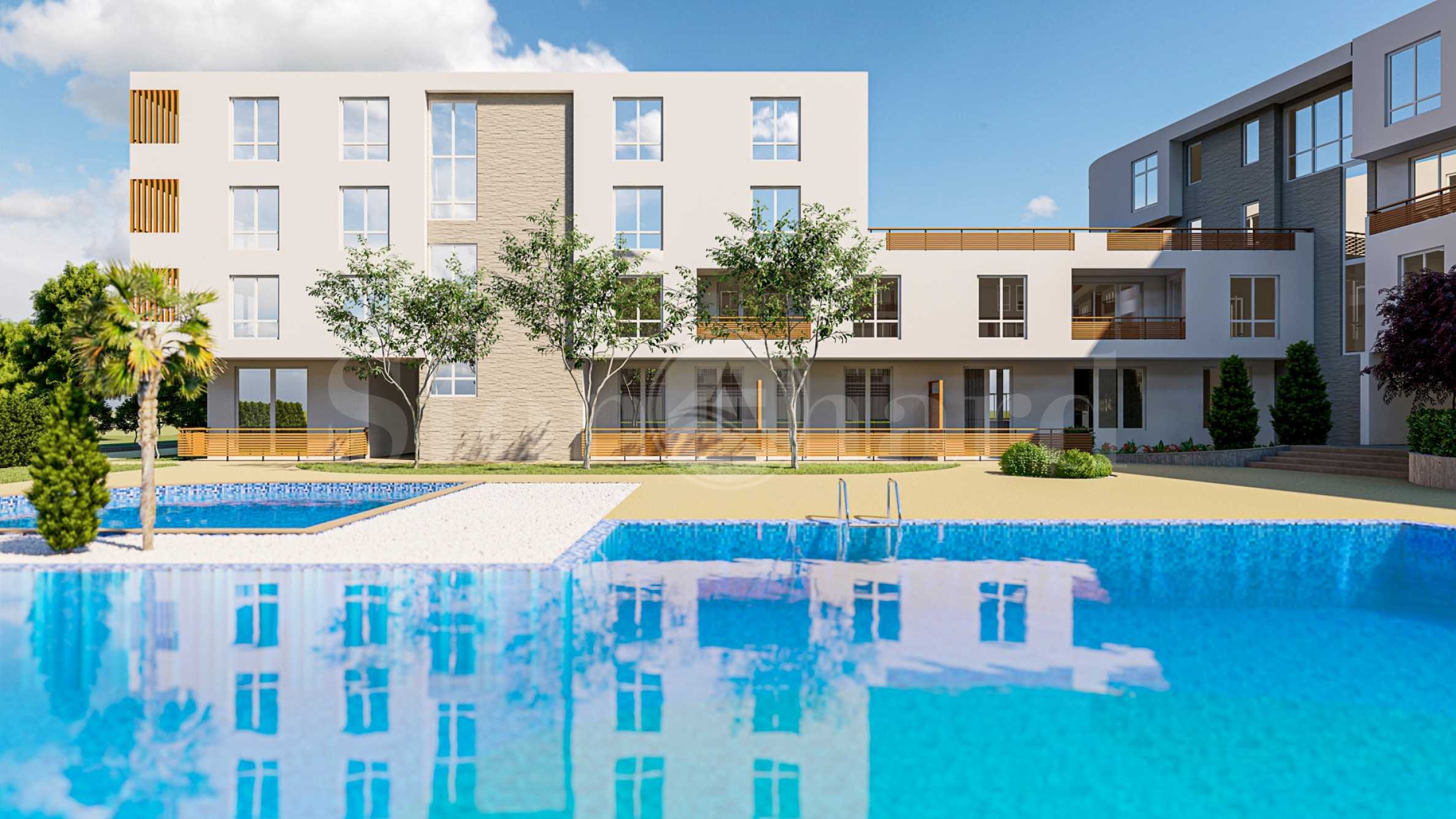 Building D - newly built apartments on the first floor, 50 meters from the beach1 - Stonehard