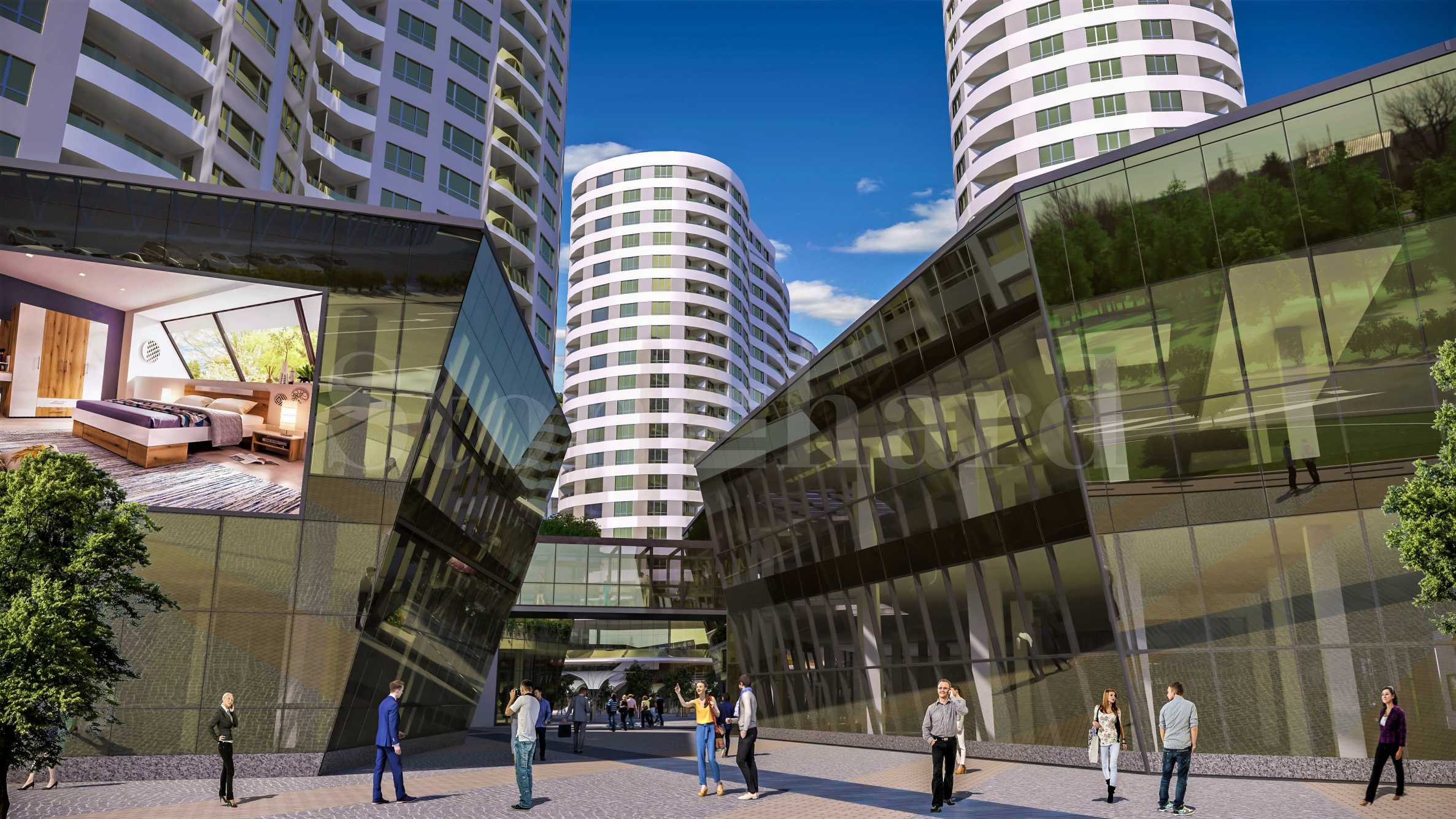 Building #5 - apartments in an innovative complex next to Mall Galleria2 - Stonehard