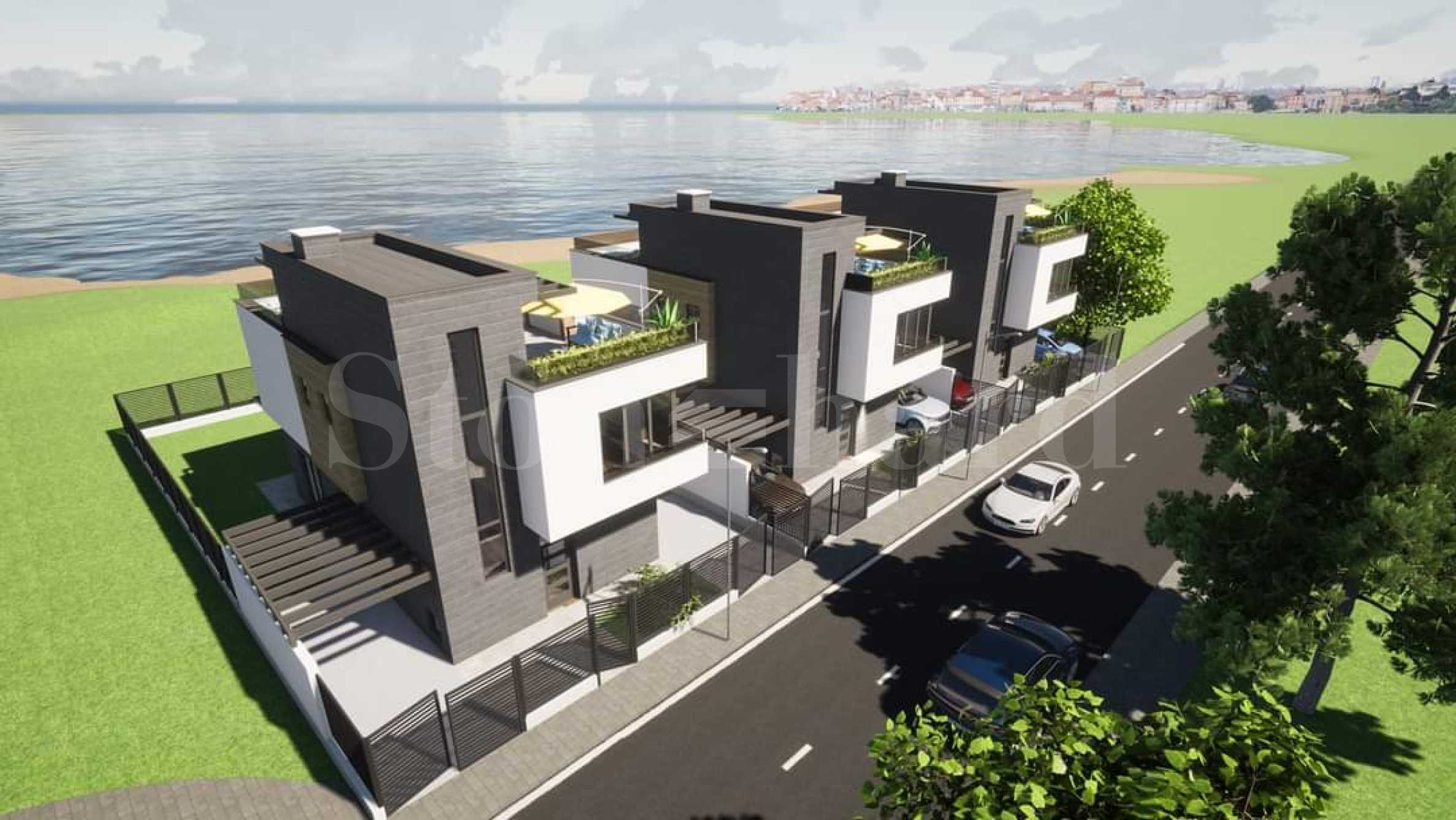 Modern houses with garden, garage and sea views2 - Stonehard