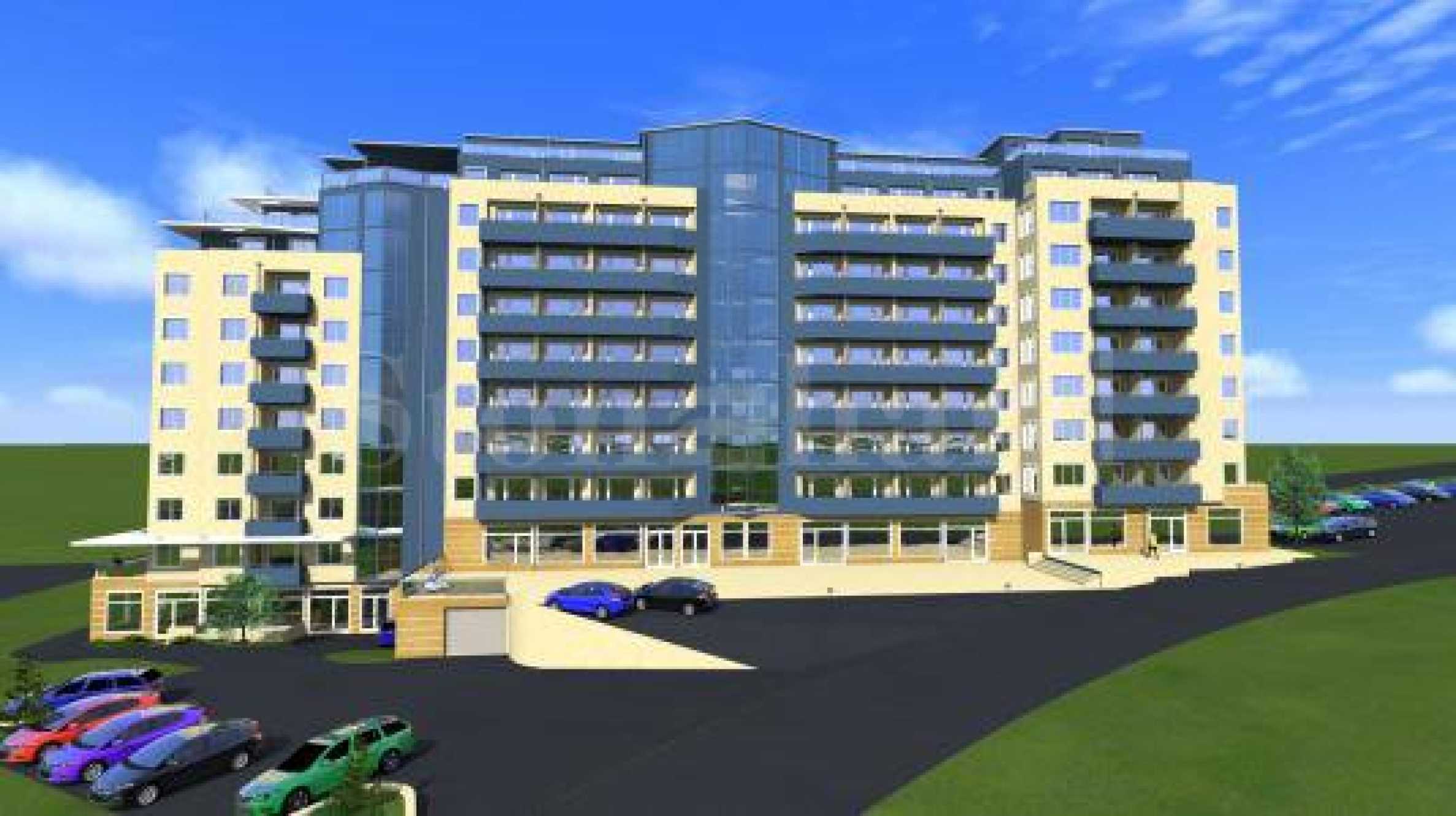 New apartment and shops in a mixed-use building in Meden rudnik zone A1 - Stonehard