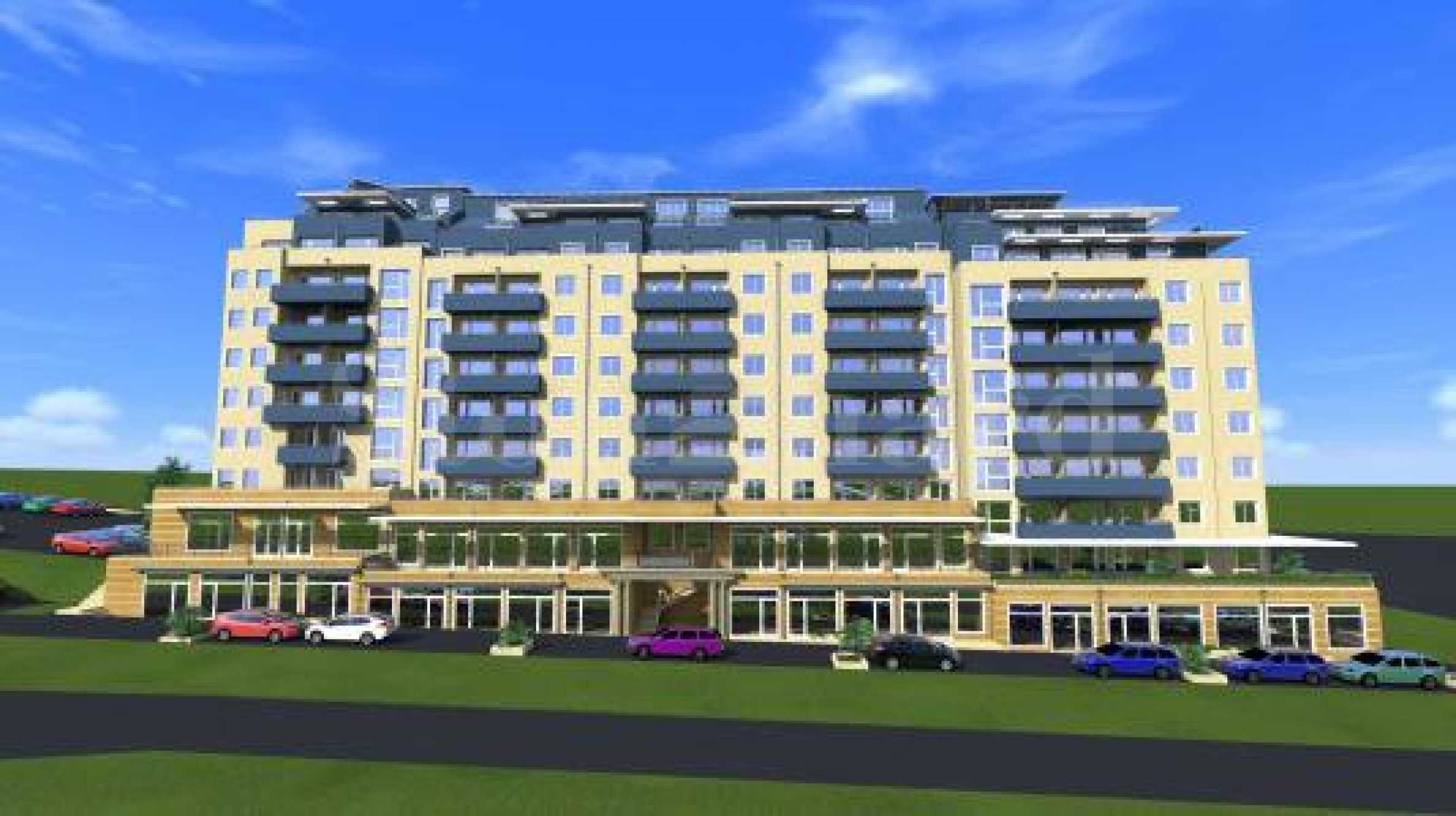 New apartment and shops in a mixed-use building in Meden rudnik zone A2 - Stonehard