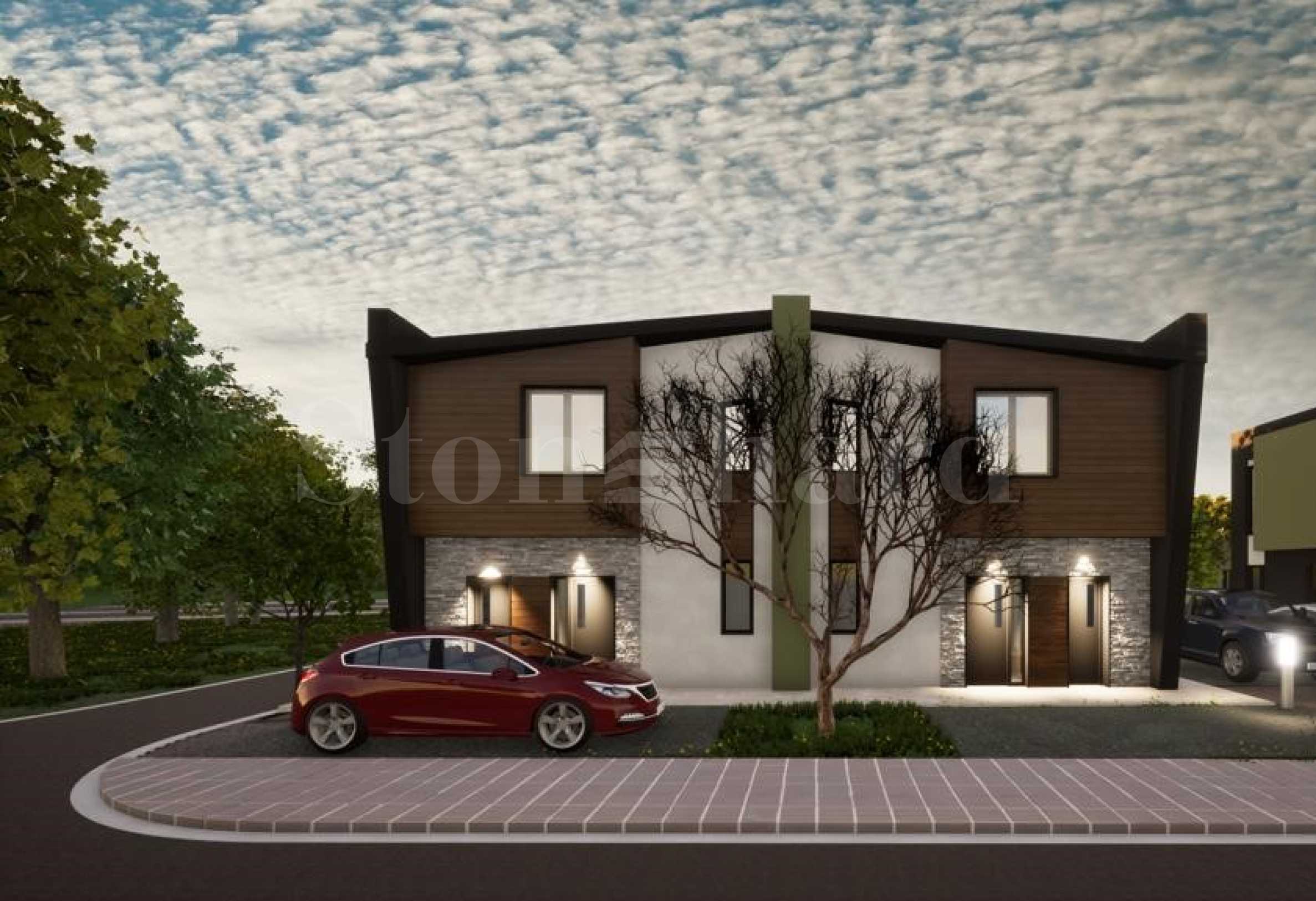 New houses in a complex with a park and pool, near the beach in Kamchia1 - Stonehard