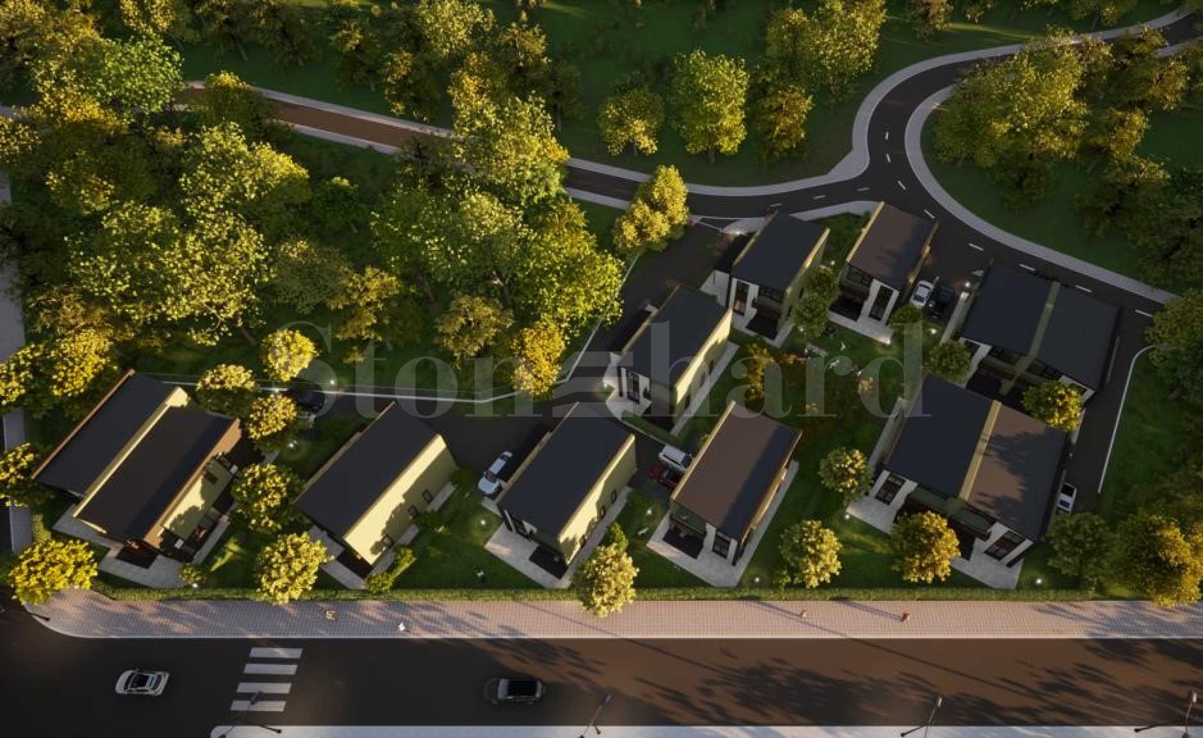 New houses in a complex with a park and pool, near the beach in Kamchia2 - Stonehard