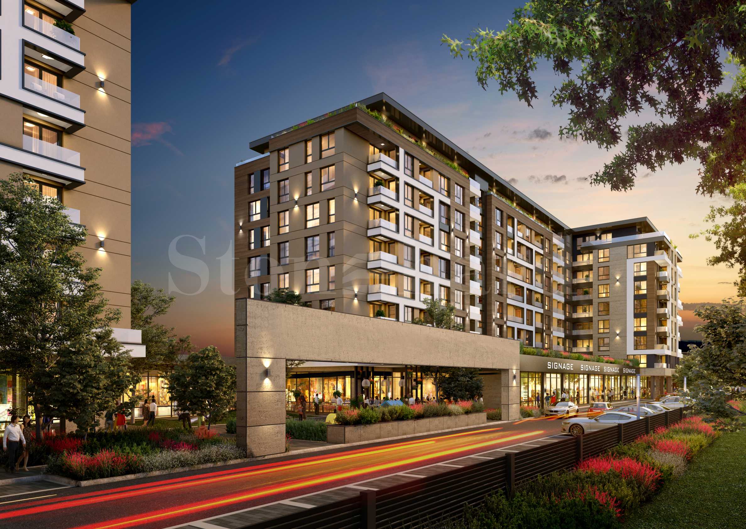 Large-scale complex with new apartments next to the largest Tennis Club and park2 - Stonehard