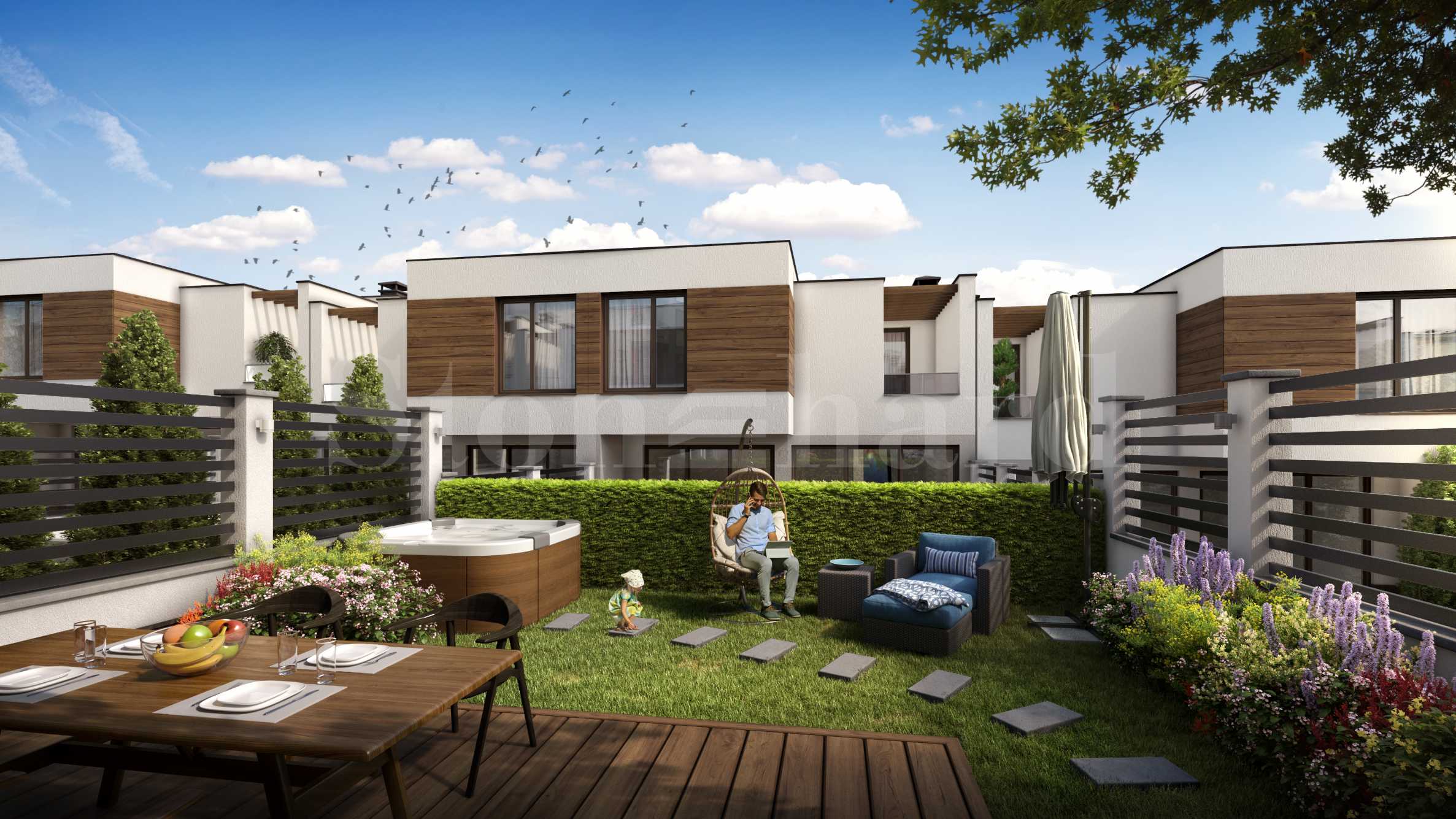 Modern new construction houses in Markovo2 - Stonehard