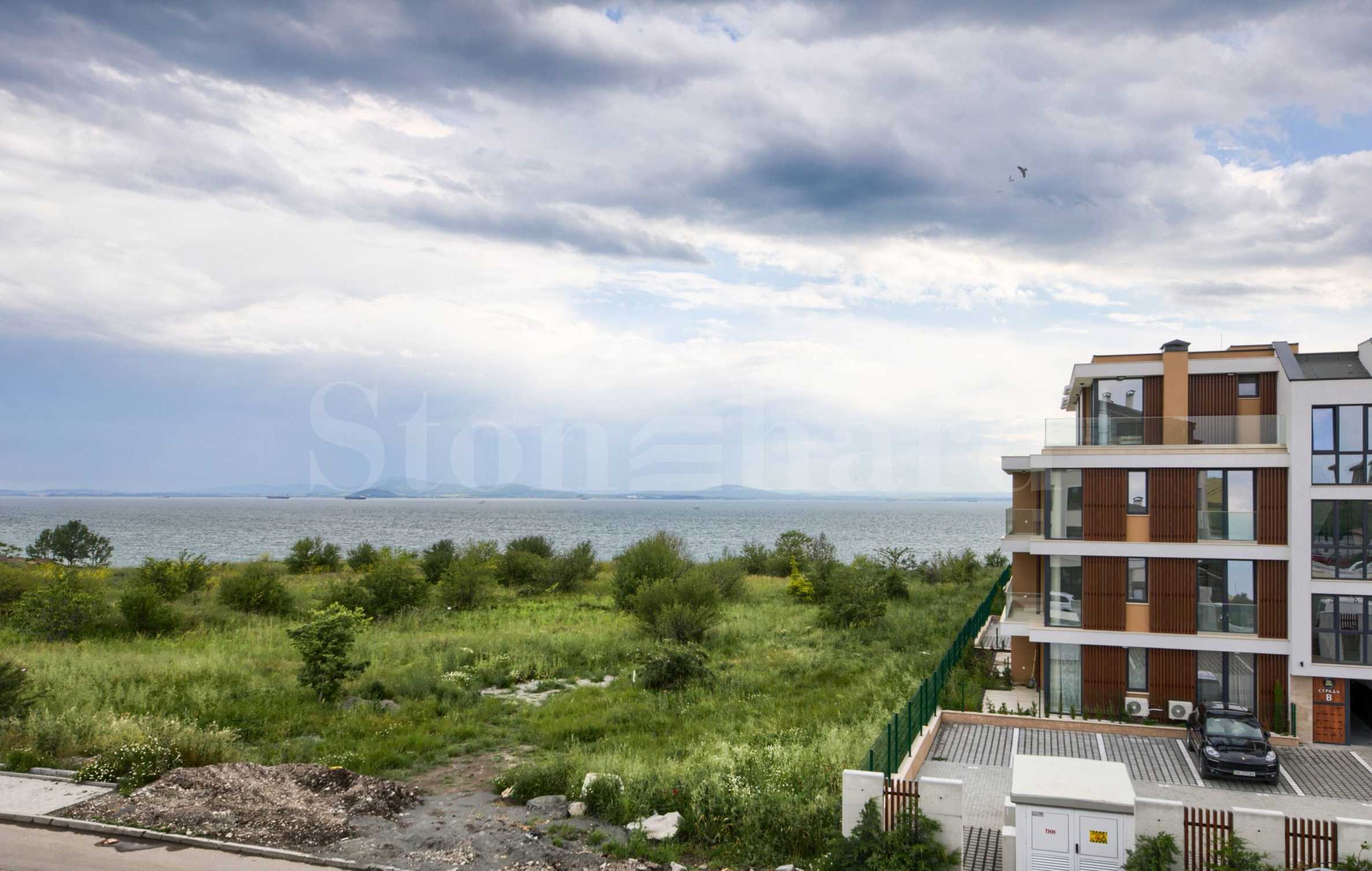 Apartments in a new complex in the 