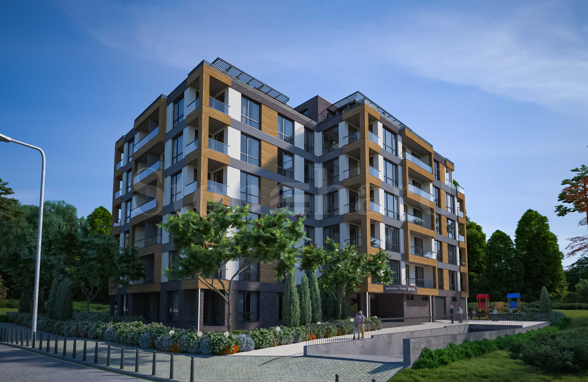 Various types of apartments in a new building in the district. Princely1 - Stonehard