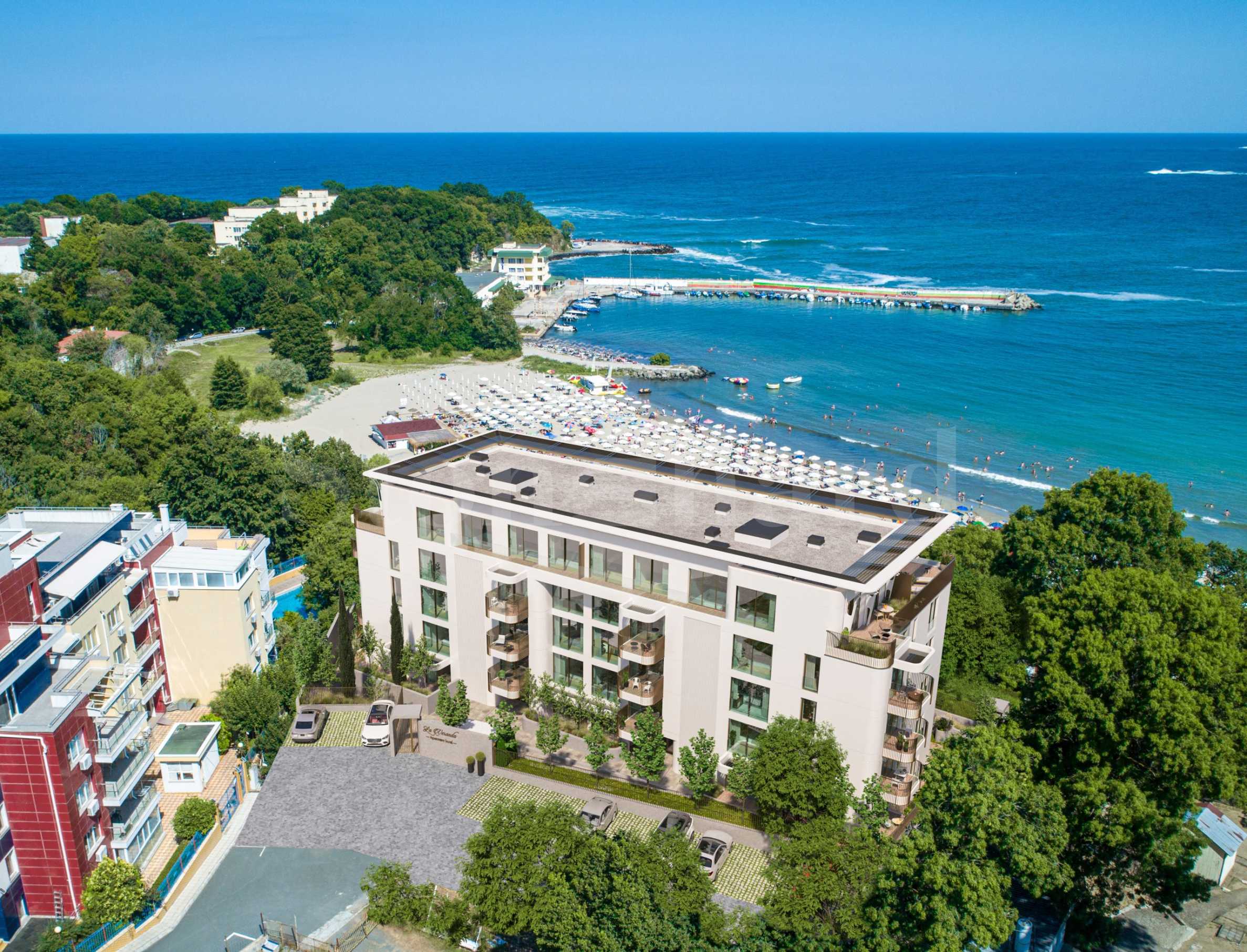 Apartments on the first line of the sea next to South Beach in Kiten1 - Stonehard