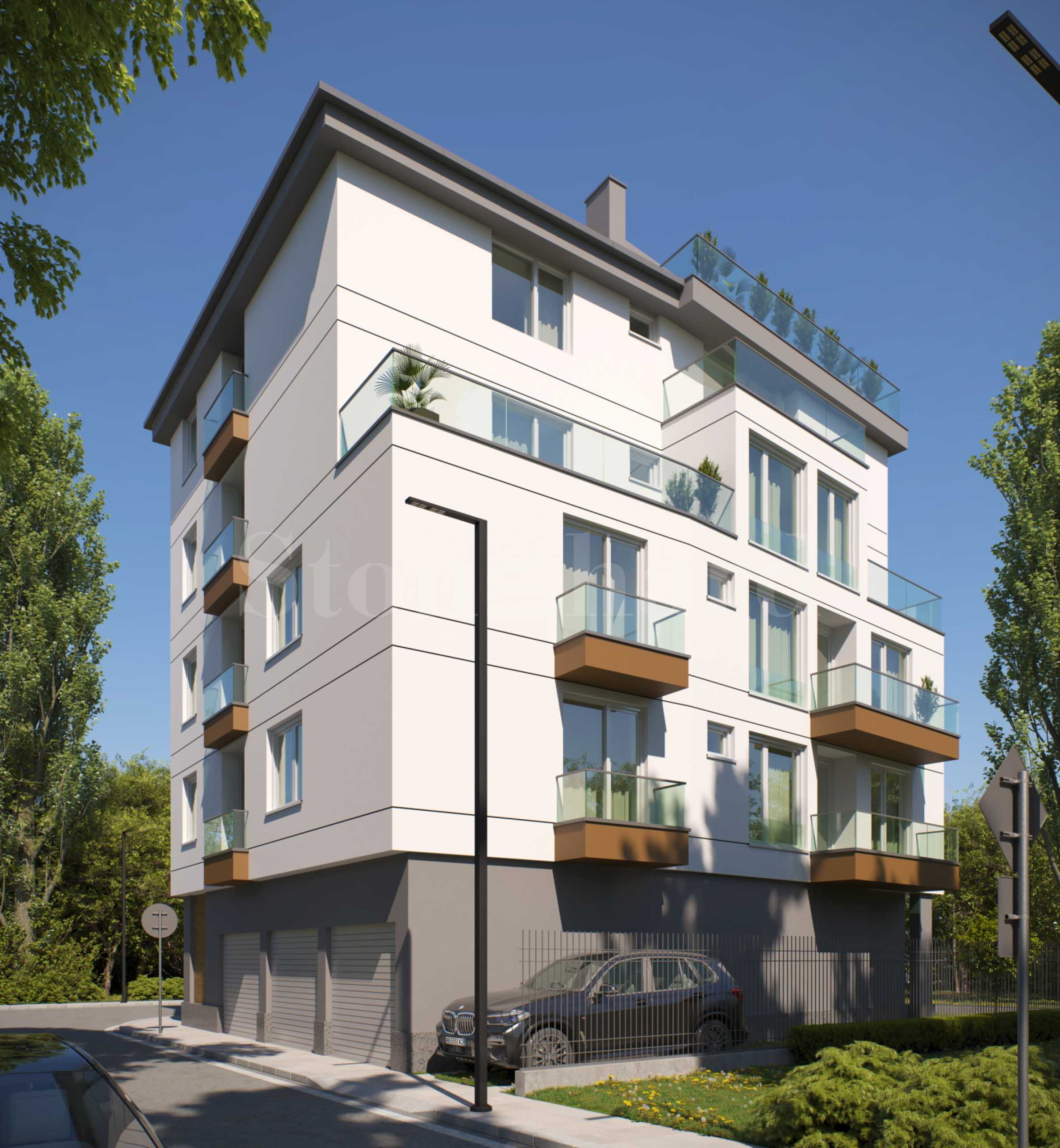 Apartments in a new building on a quiet street meters from Rozhen Blvd.2 - Stonehard