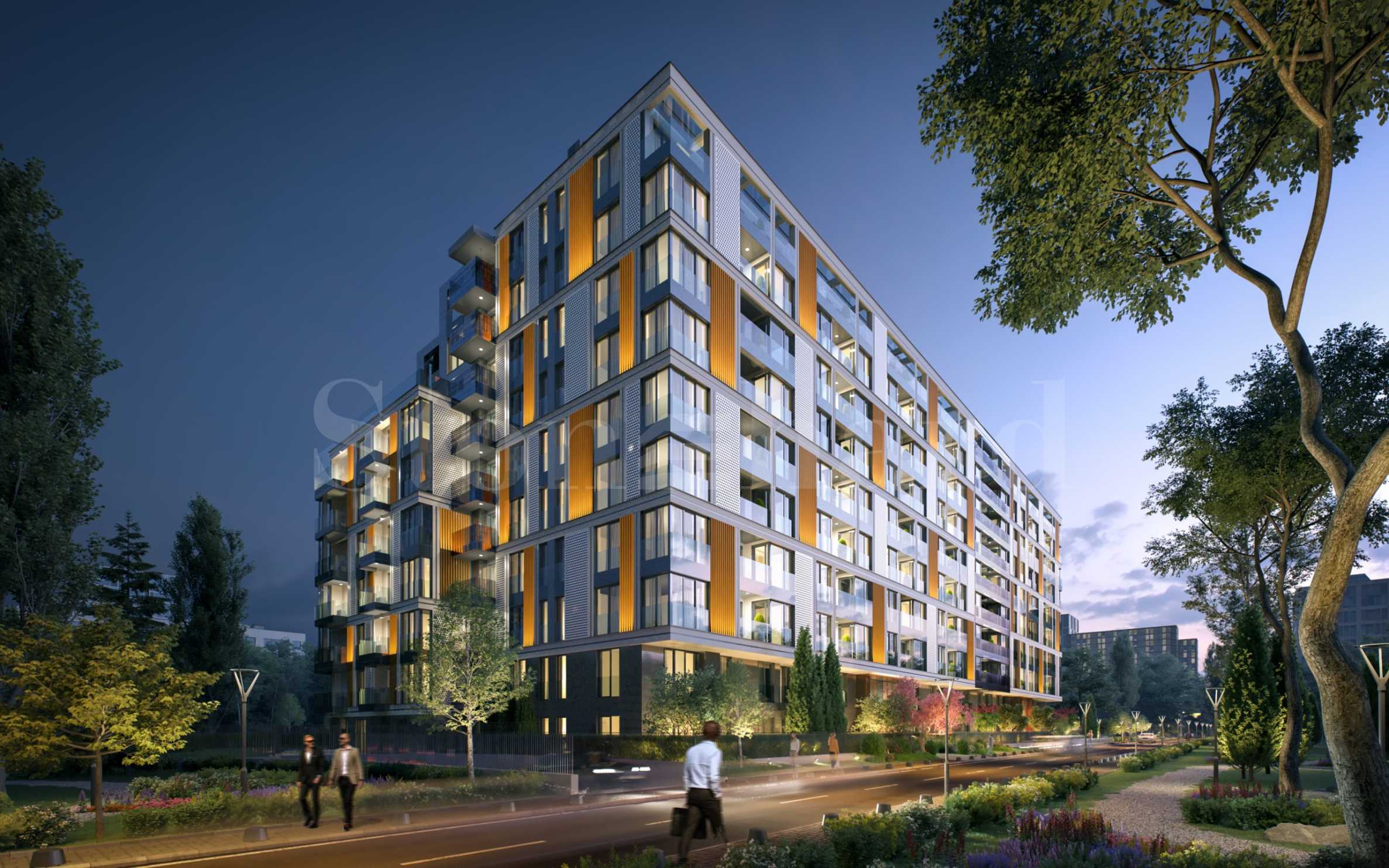 Newly built apartments next to The Mall, on Tsarigradsko shose Blvd.1 - Stonehard