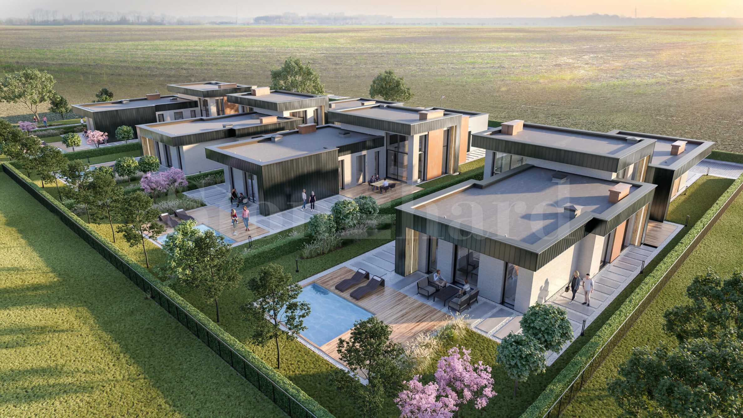 Luxury single-family houses in a gated complex near Sofia1 - Stonehard