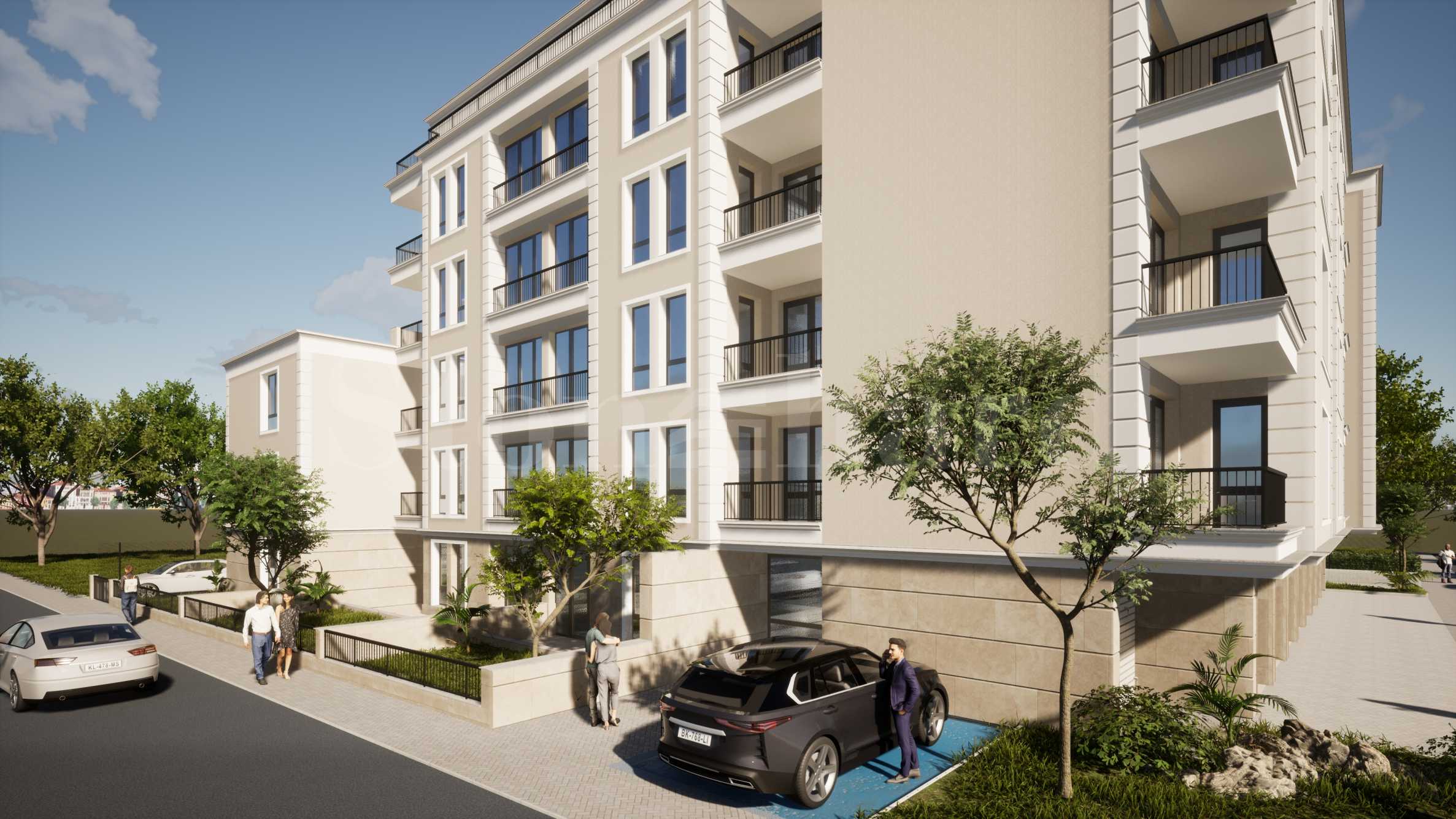 New apartments in a small boutique building in 