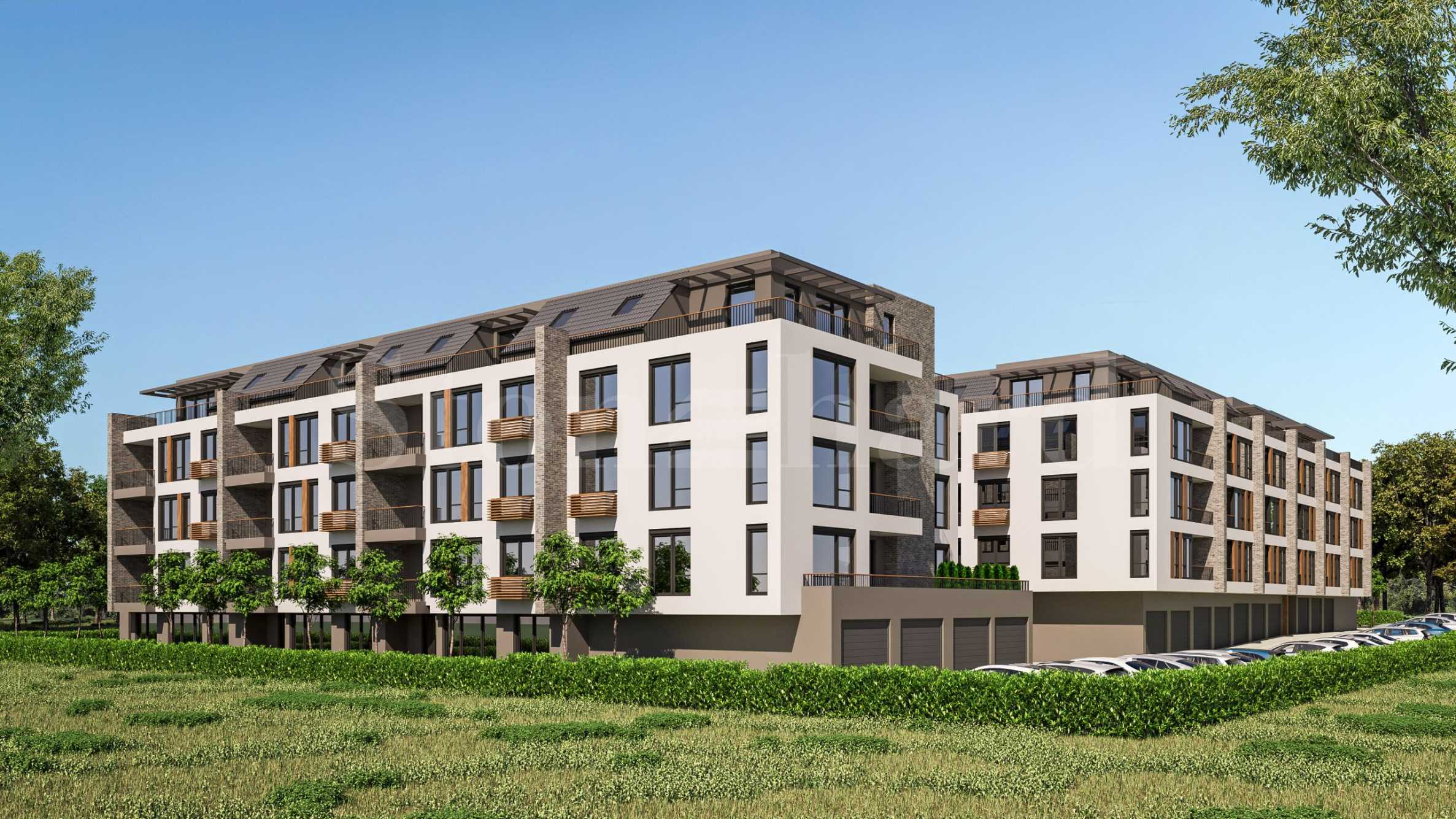 Newly built apartments 250 meters from the beach in the 