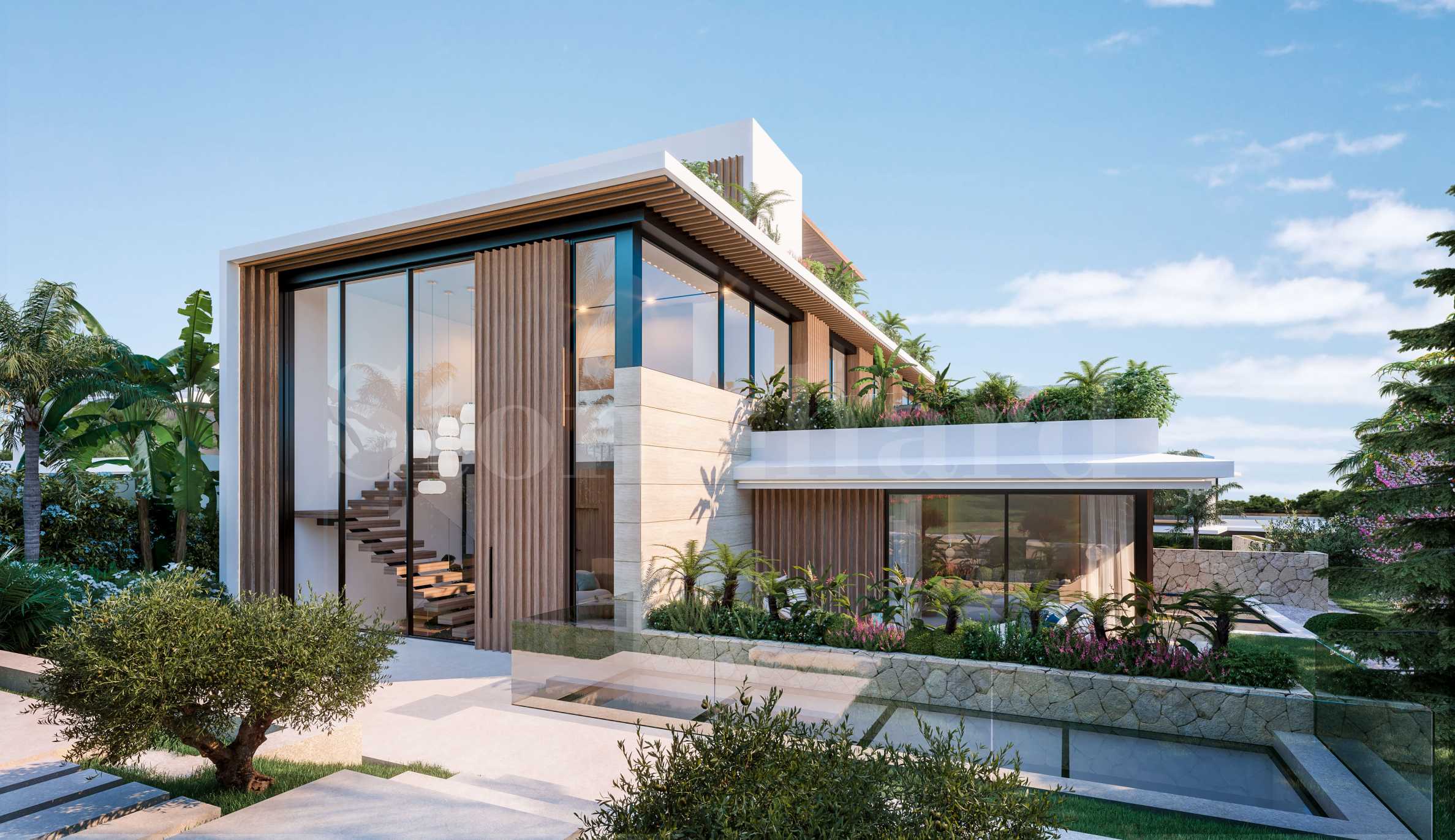 Luxury villas in the prestigious Camoyan area, Marbella, Spain 2 - Stonehard