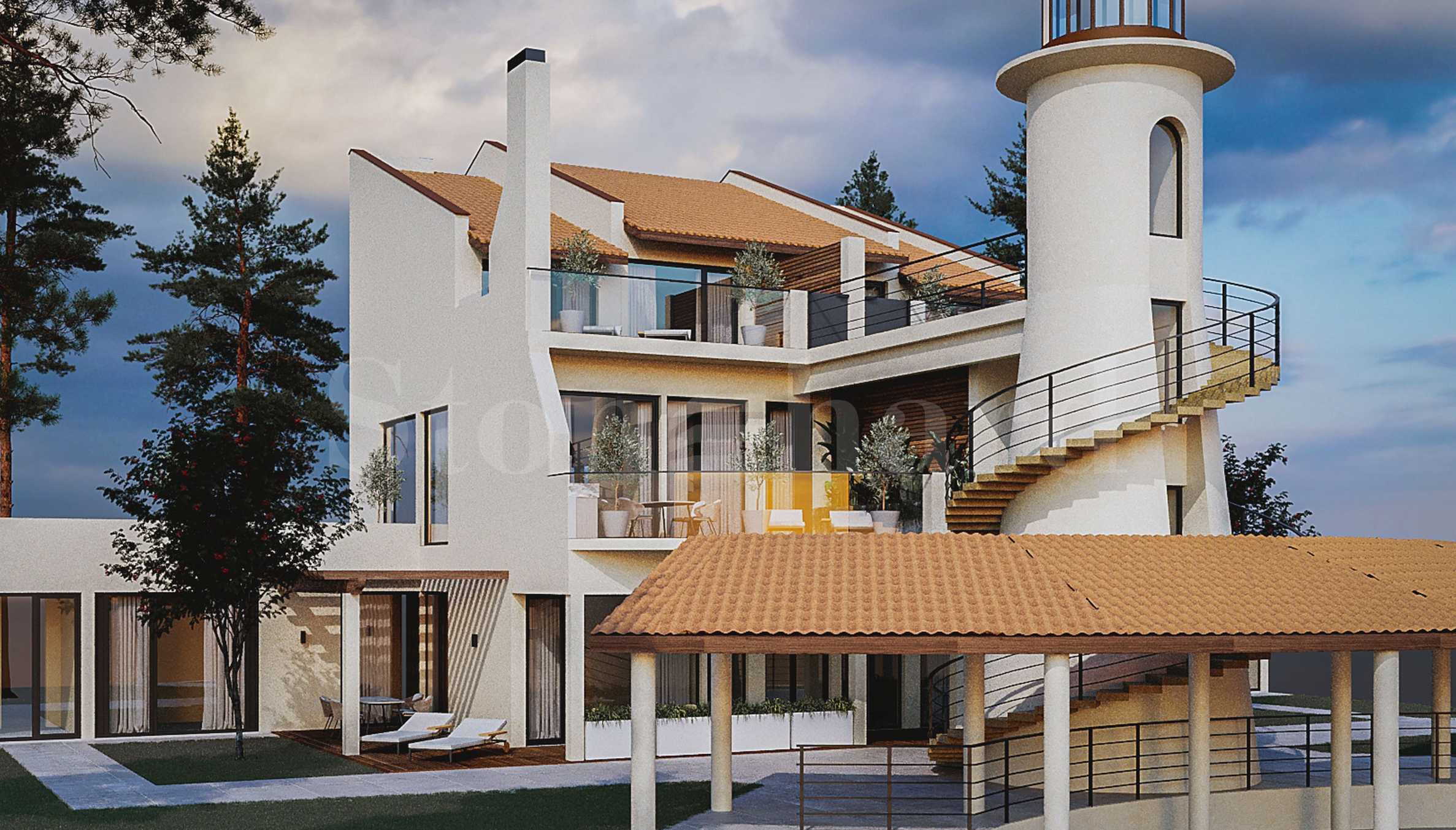 Apartments in a boutique complex with a pool next to the beach in Sveti Vlas2 - Stonehard