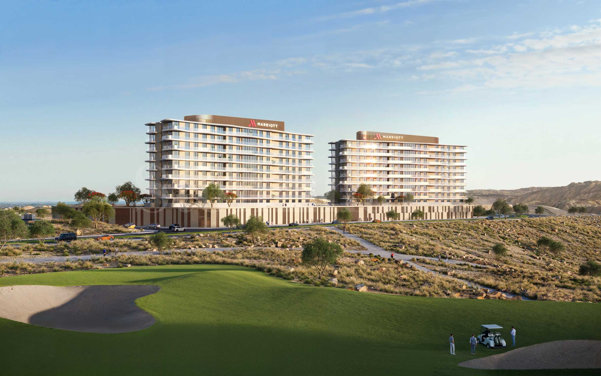 Different types of apartments in Marriott Residences, Oman 2 - Stonehard