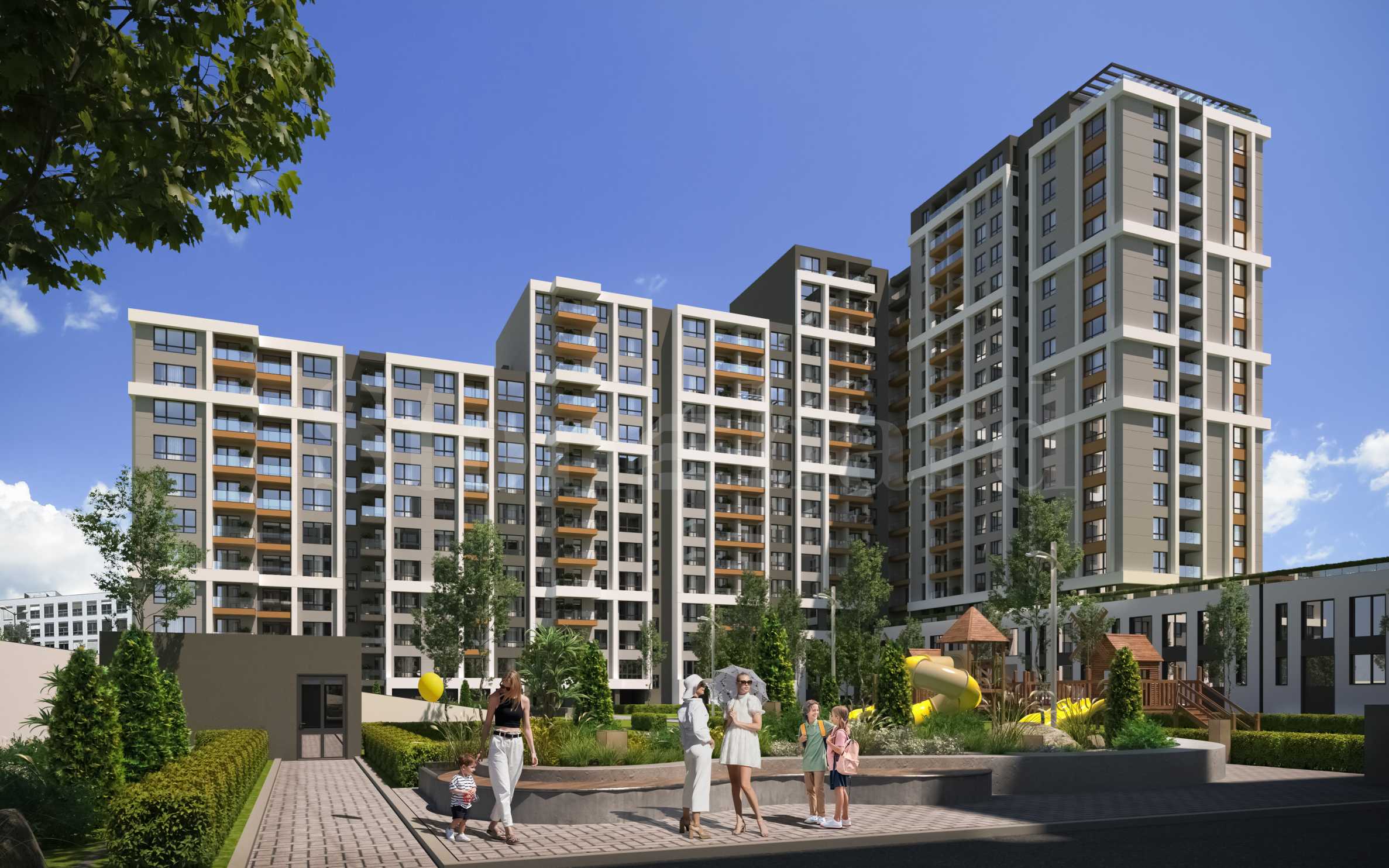 New homes in a modern complex in the Gagarin district1 - Stonehard