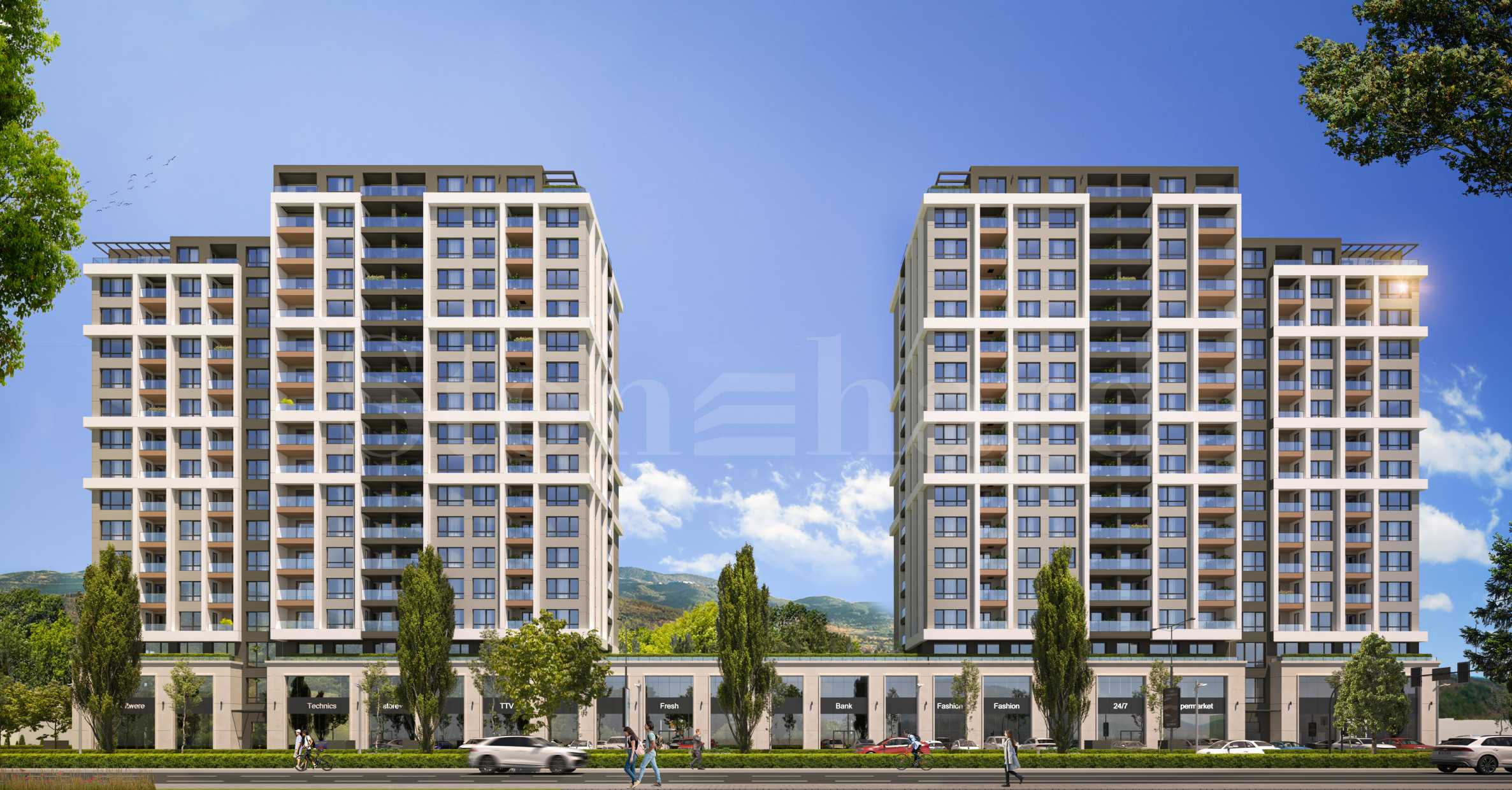 New homes in a modern complex in the Gagarin district2 - Stonehard