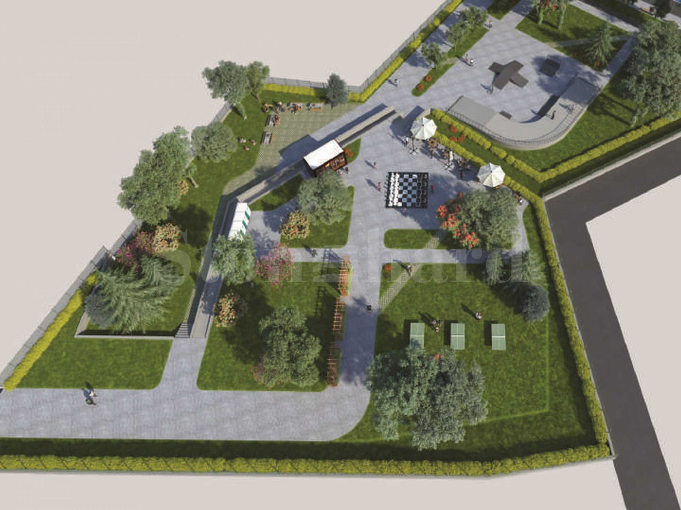 New apartments in a modern complex next to the Terminal2 - Stonehard