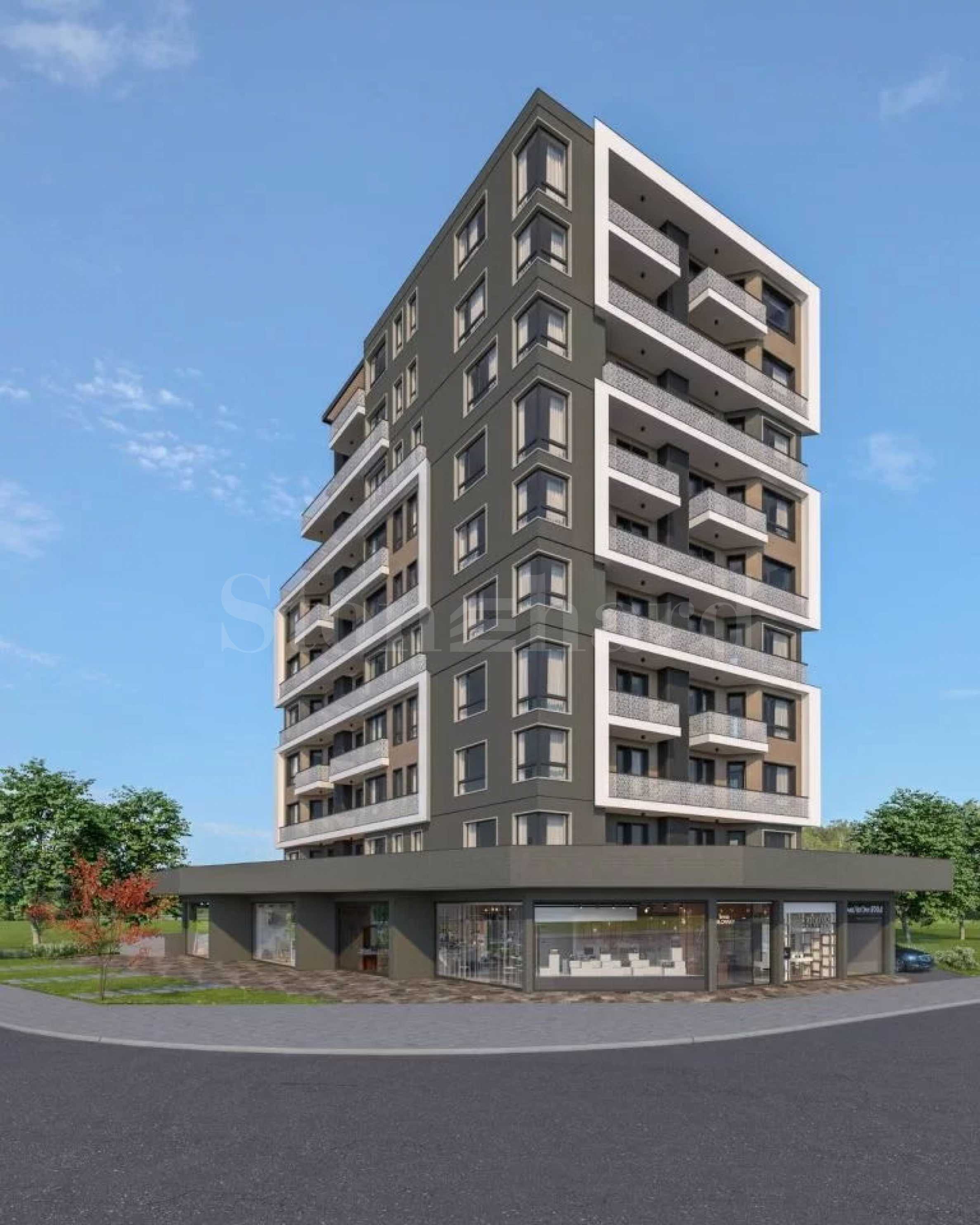 Apartments in a new modern building next to the Terminal2 - Stonehard