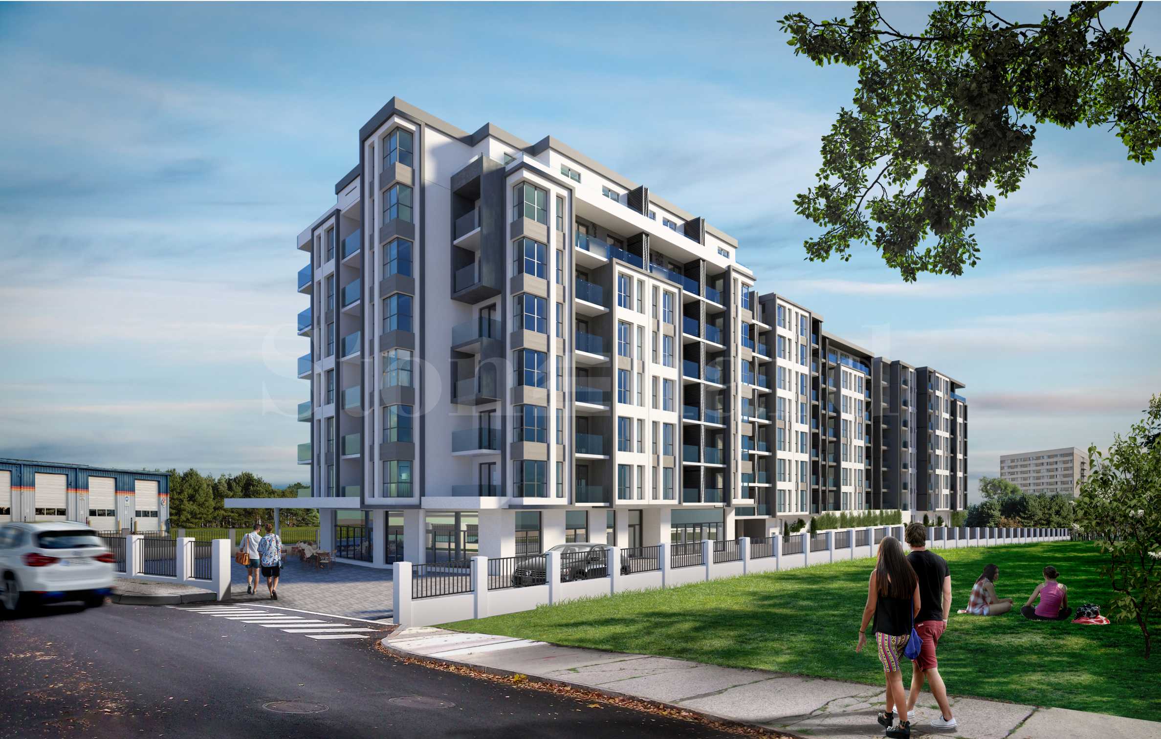 New properties in a modern building in Slaveykov district1 - Stonehard